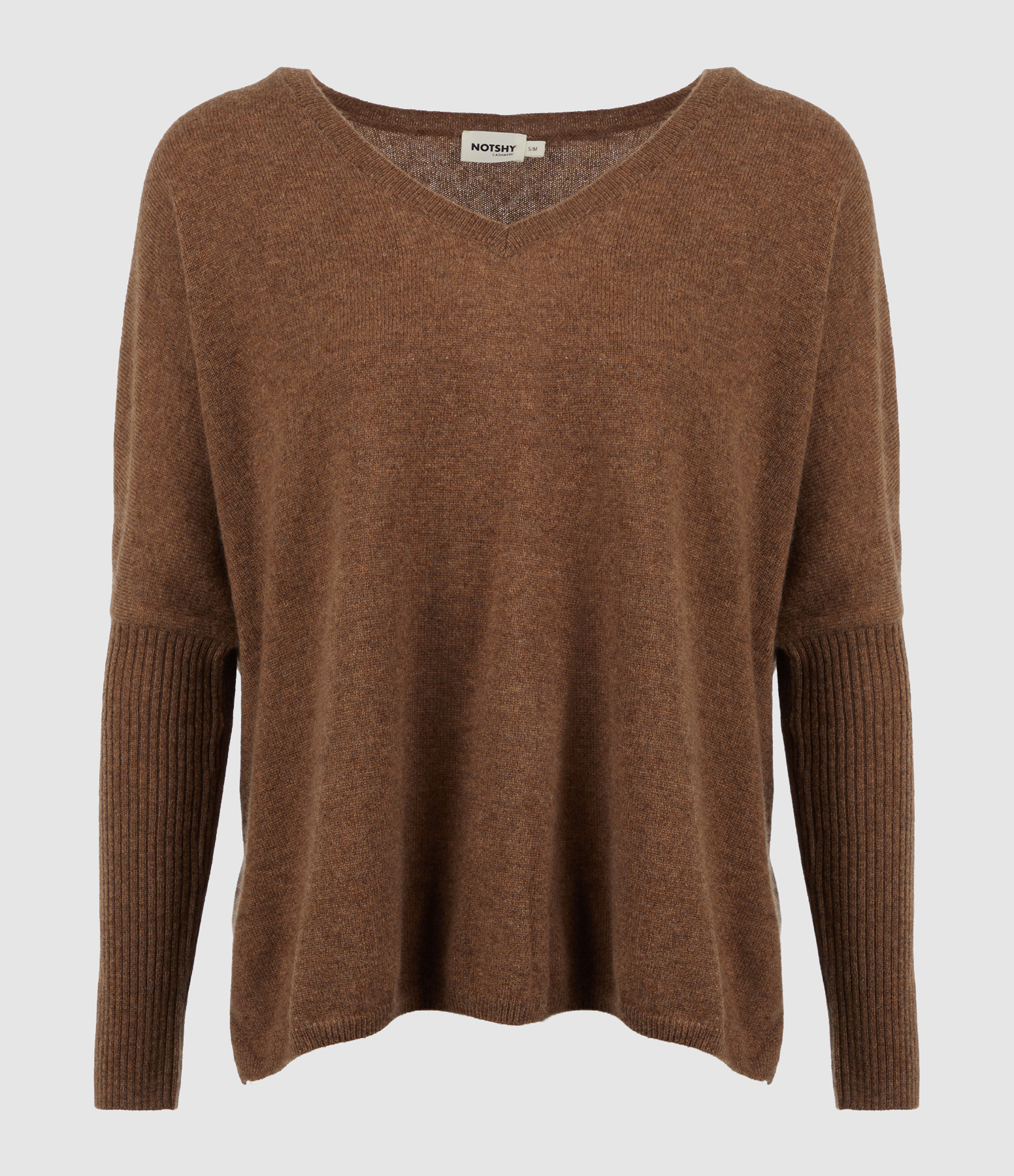 Pull Poncho Faustine Cafe Au Lait