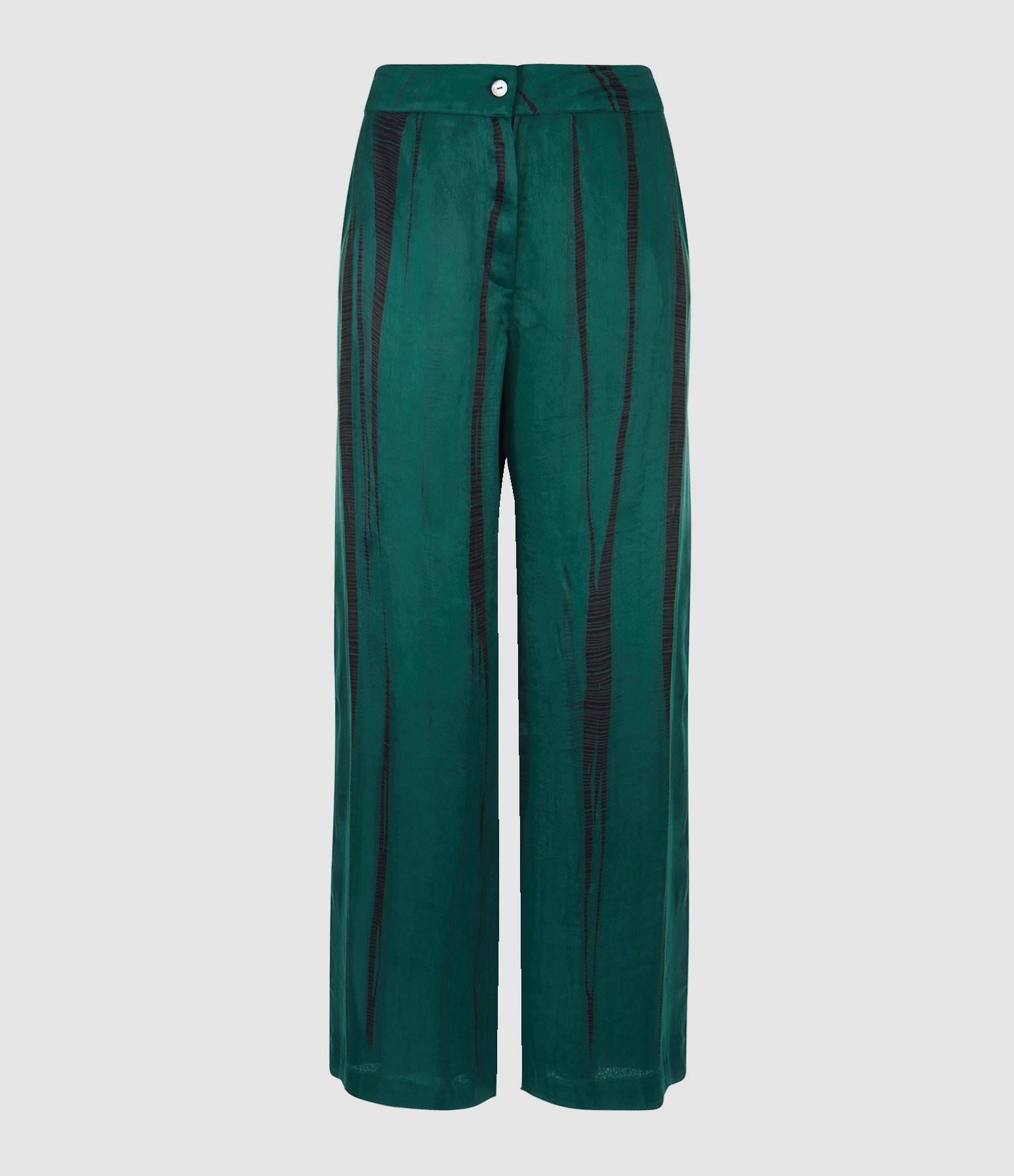 Pantalon Céline Vert Pin Noir