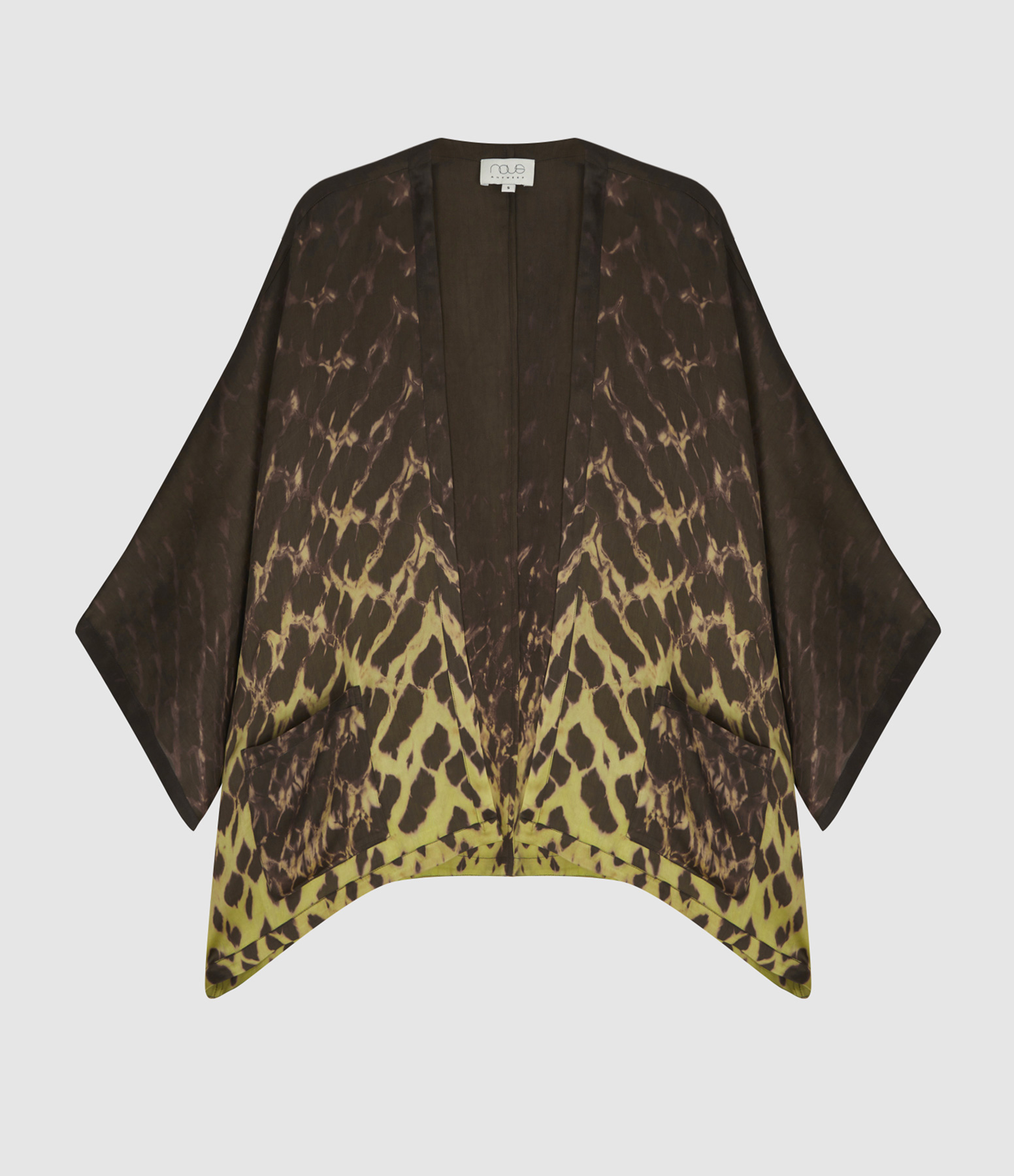 Kimono Iris Spots Khaki