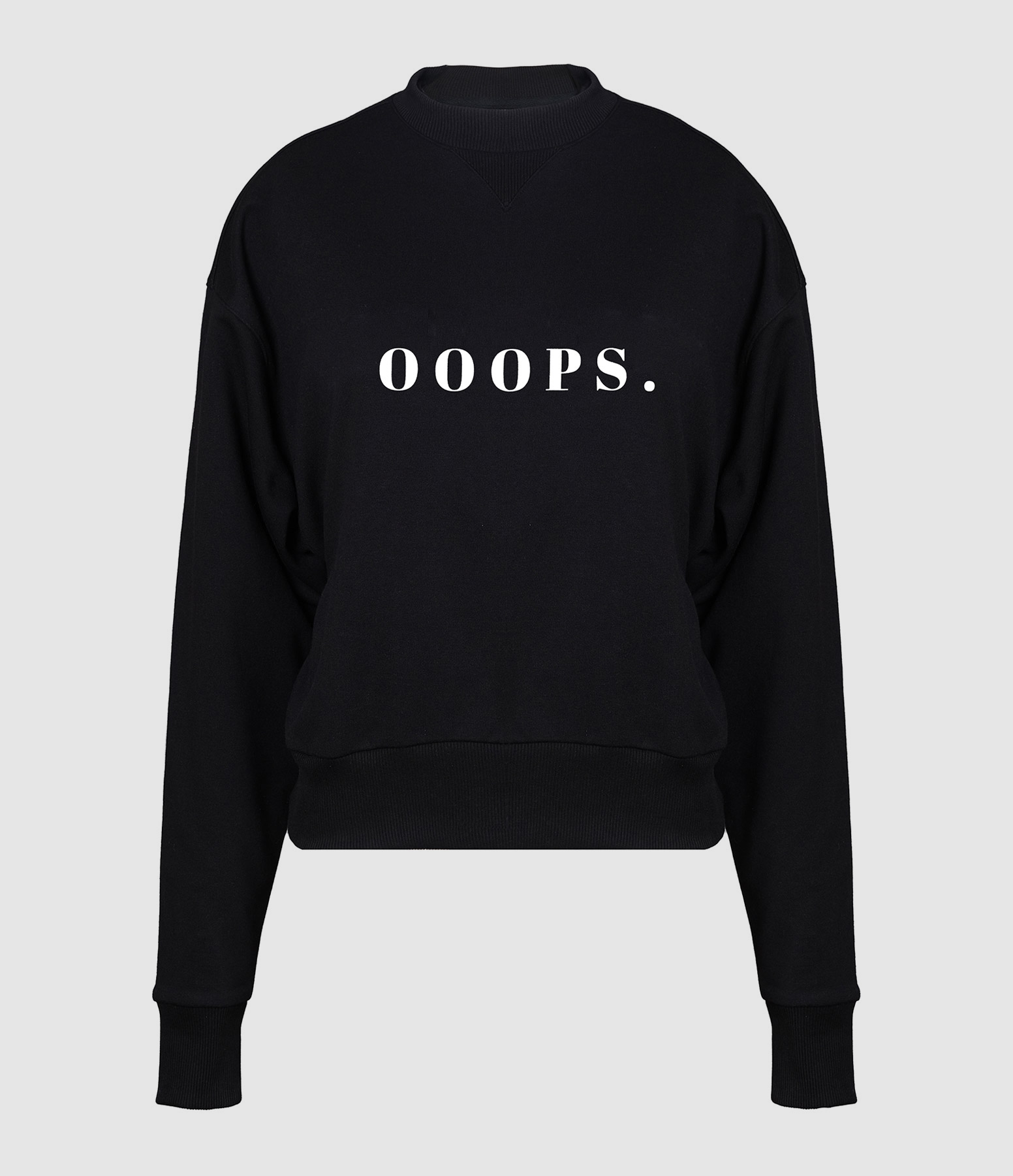 Sweatshirt Ooops Coton Bio Oeko Tex