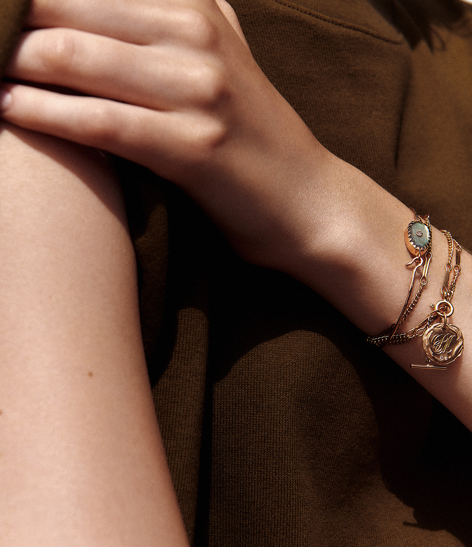 Bracelet Jonc Orso Labradorite