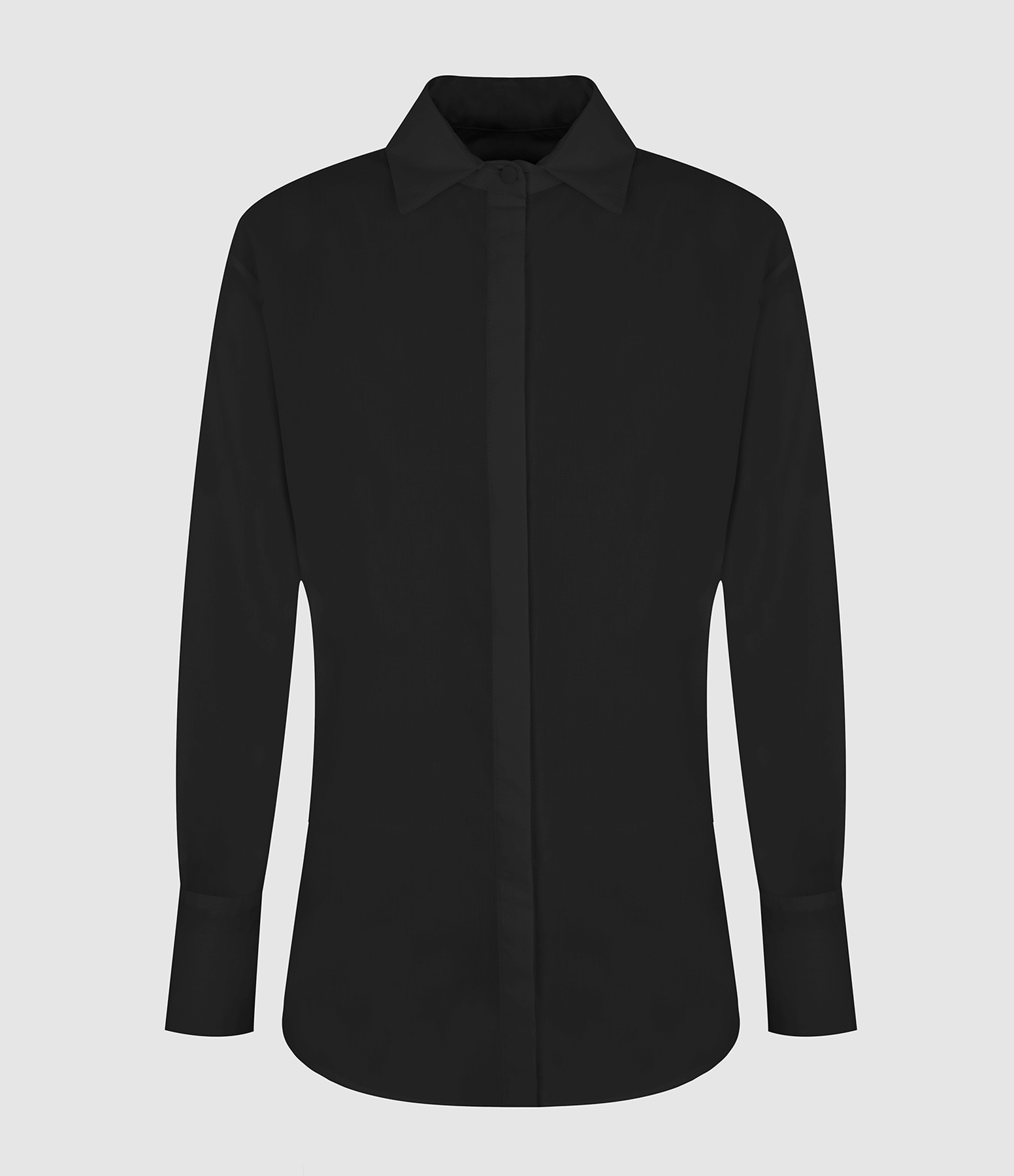 Chemise Anabelle Super120 Noir