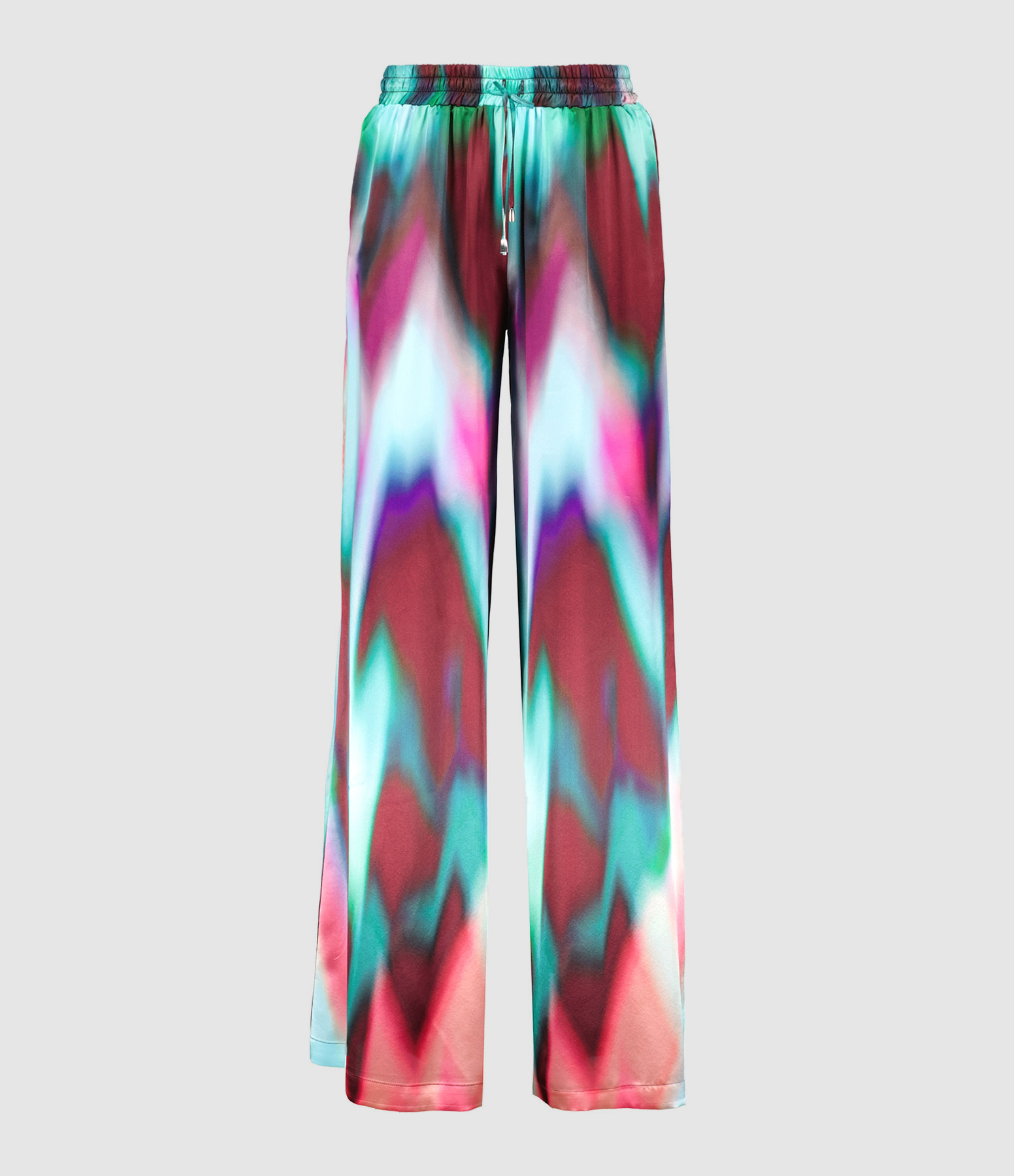 Pantalon Axel Tie And Dye Soie Multicolore