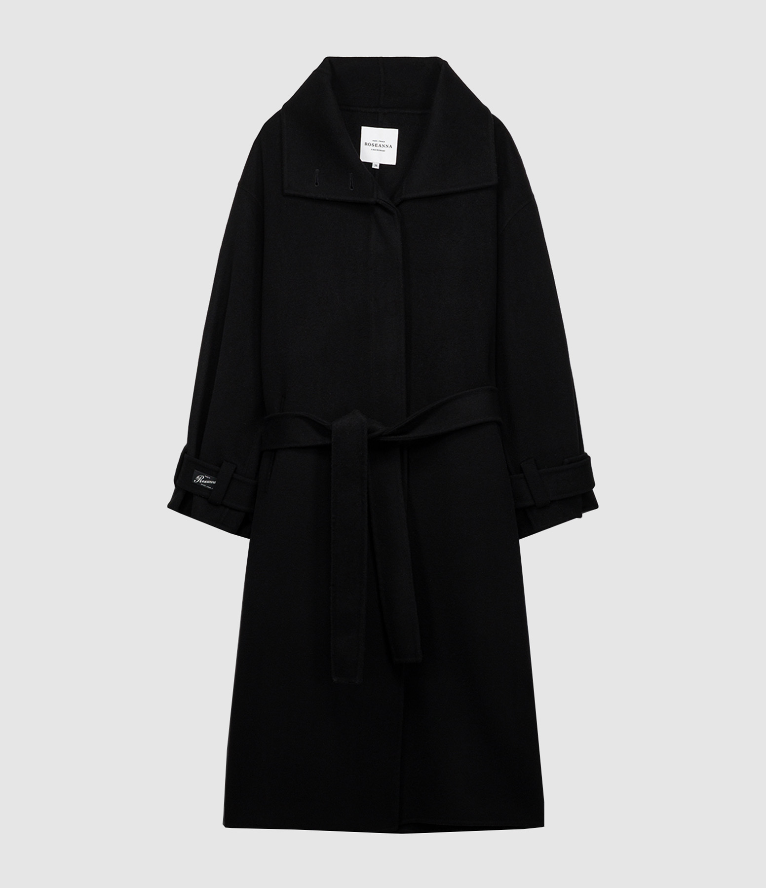 Manteau Swan Noir