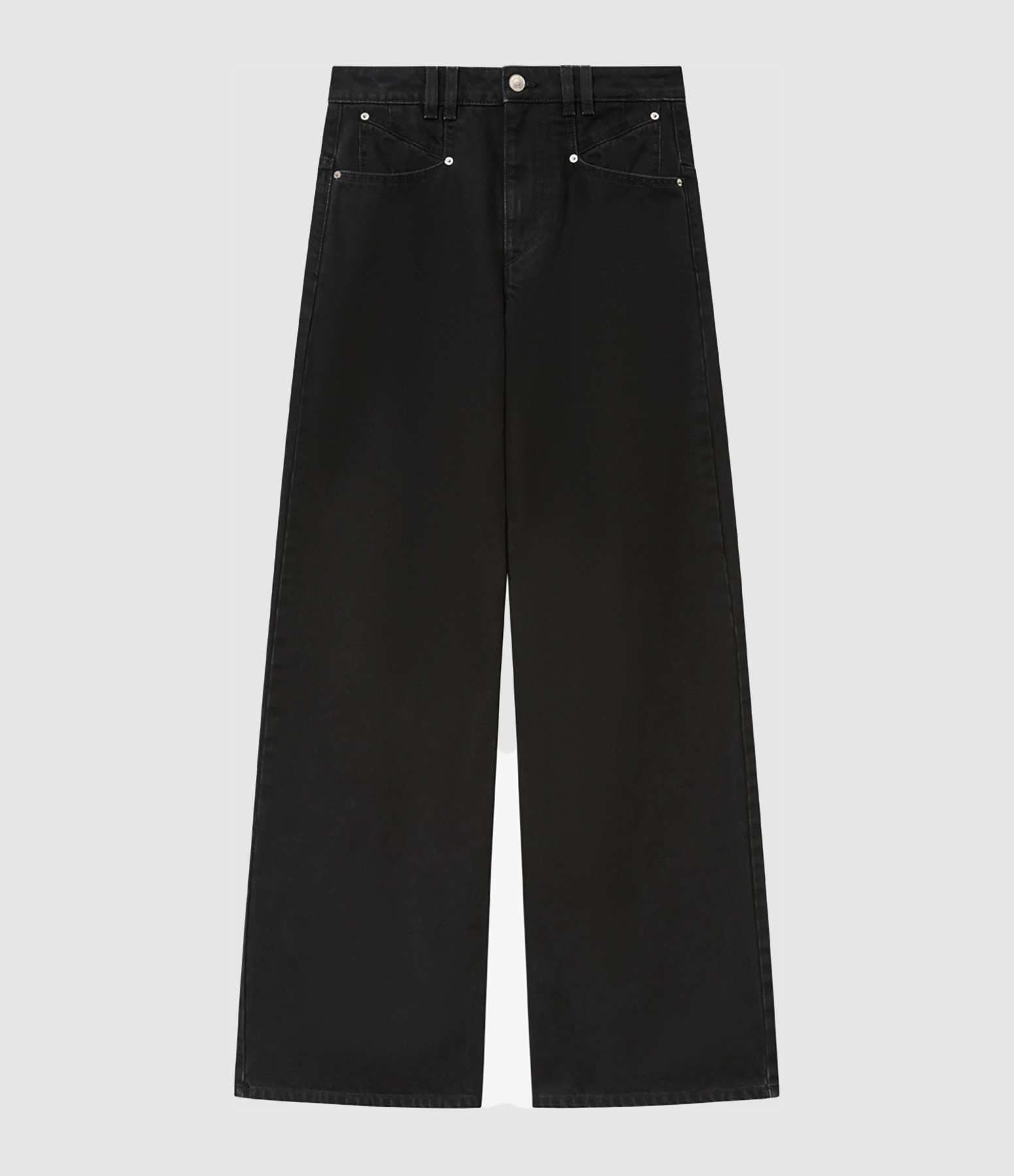Jean Lemony Faded Black