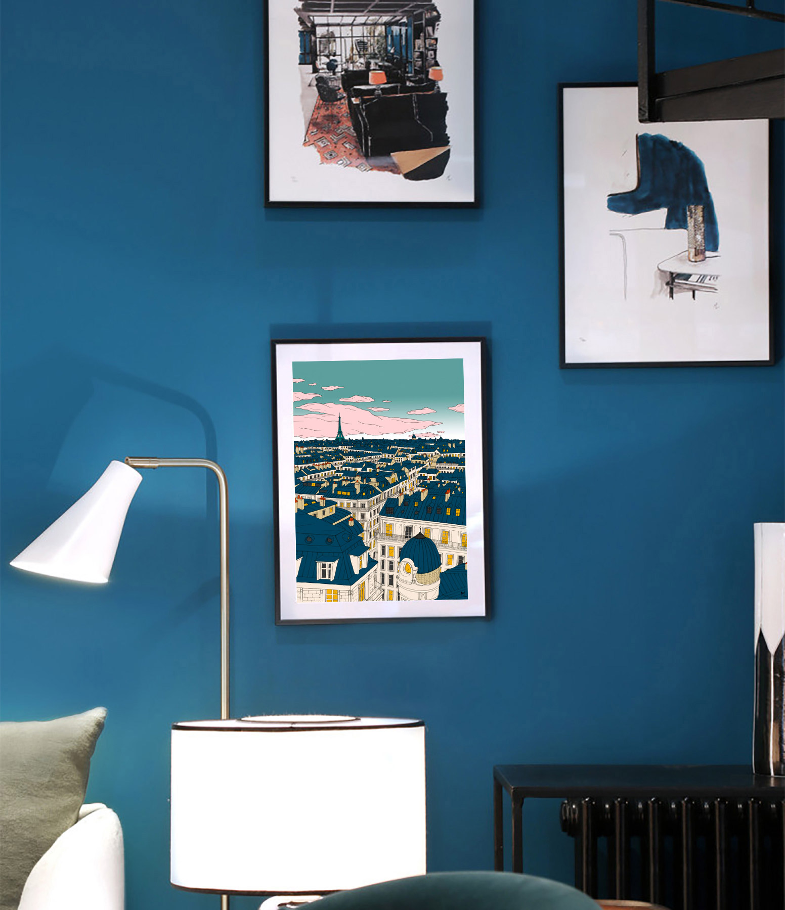 Affiche Paris 50x70cm
