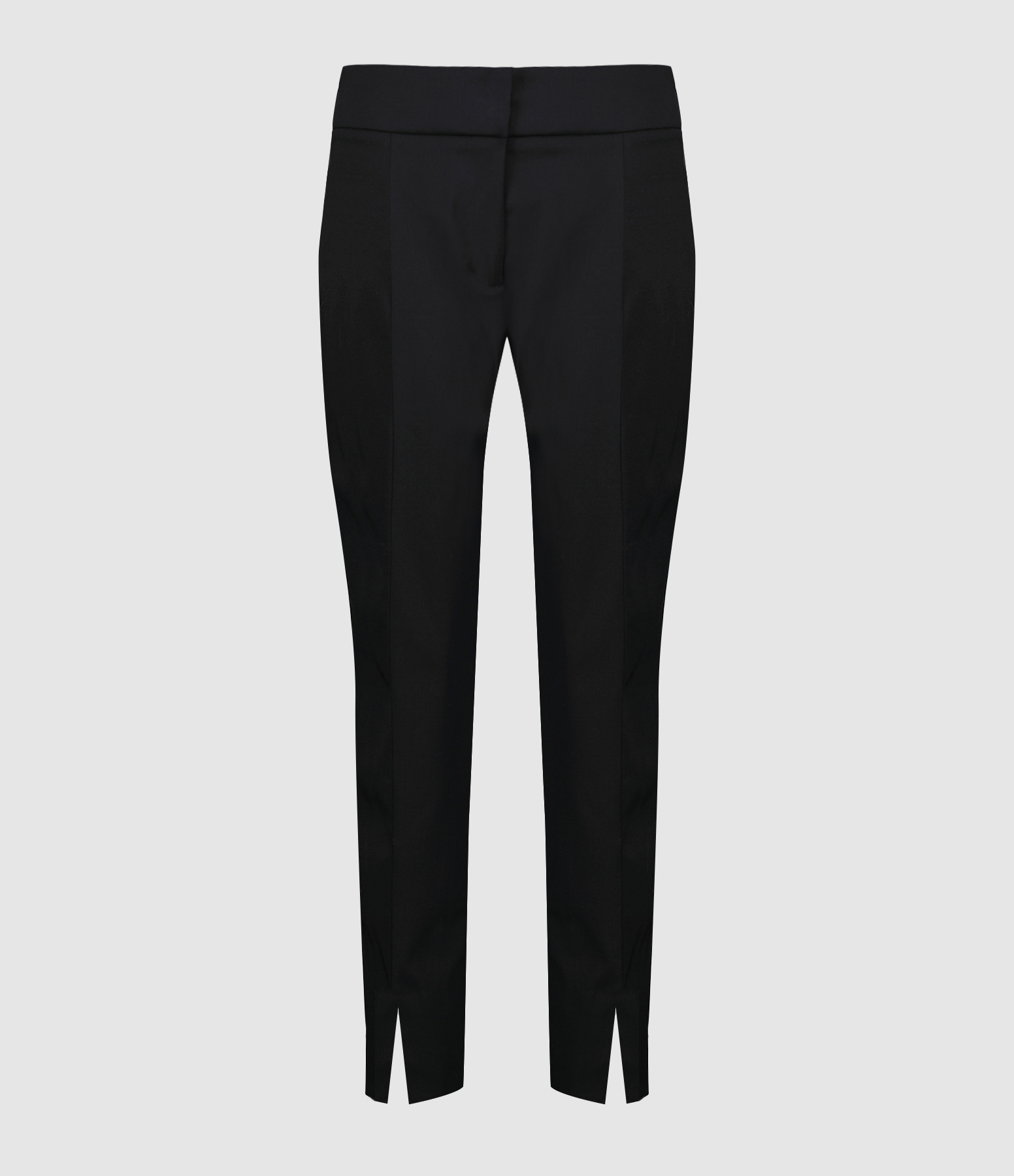 Pantalon Tapered Laine Noir