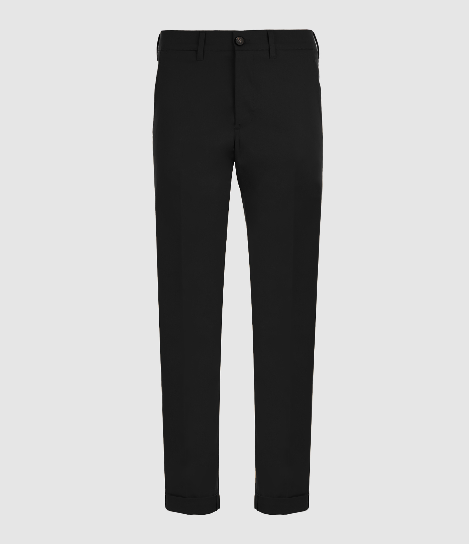 Pantalon Homme Chino Coton Noir