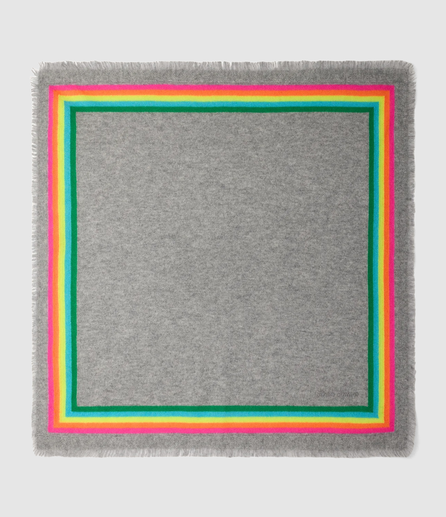 Foulard Gris Chiné Foncé