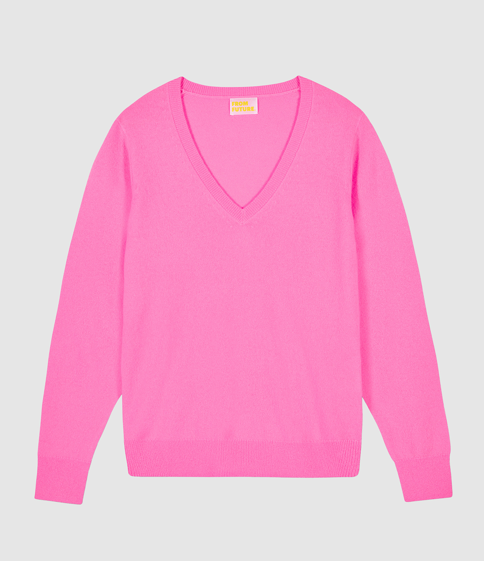 Pull Col V Fantasy Rose