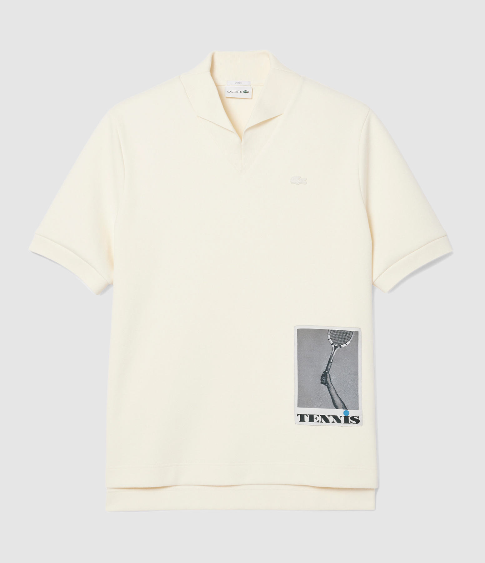 Polo Oversize Beige Cristalline, Collection Défilé AH24