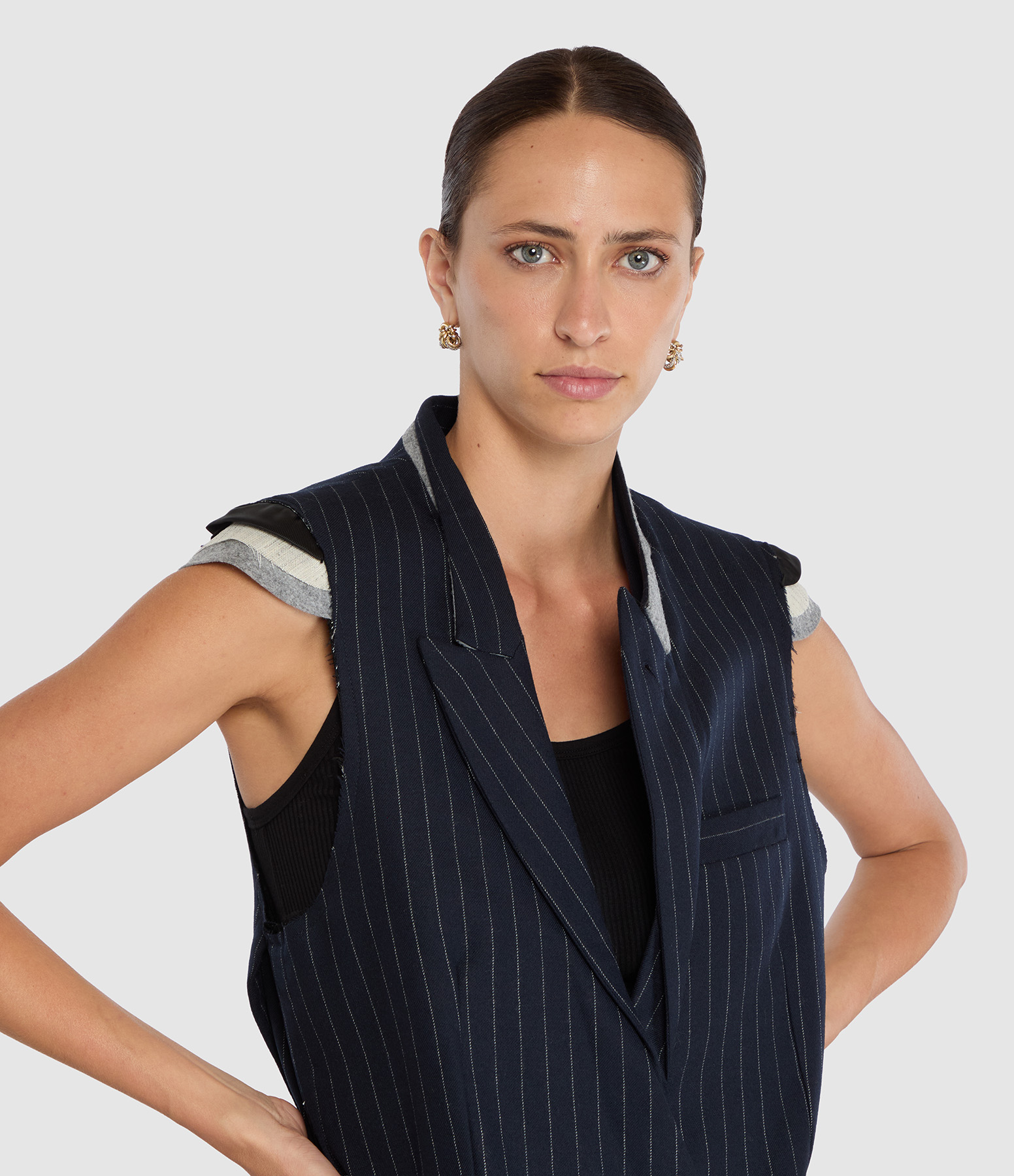 Gilet Pinstripes Unica