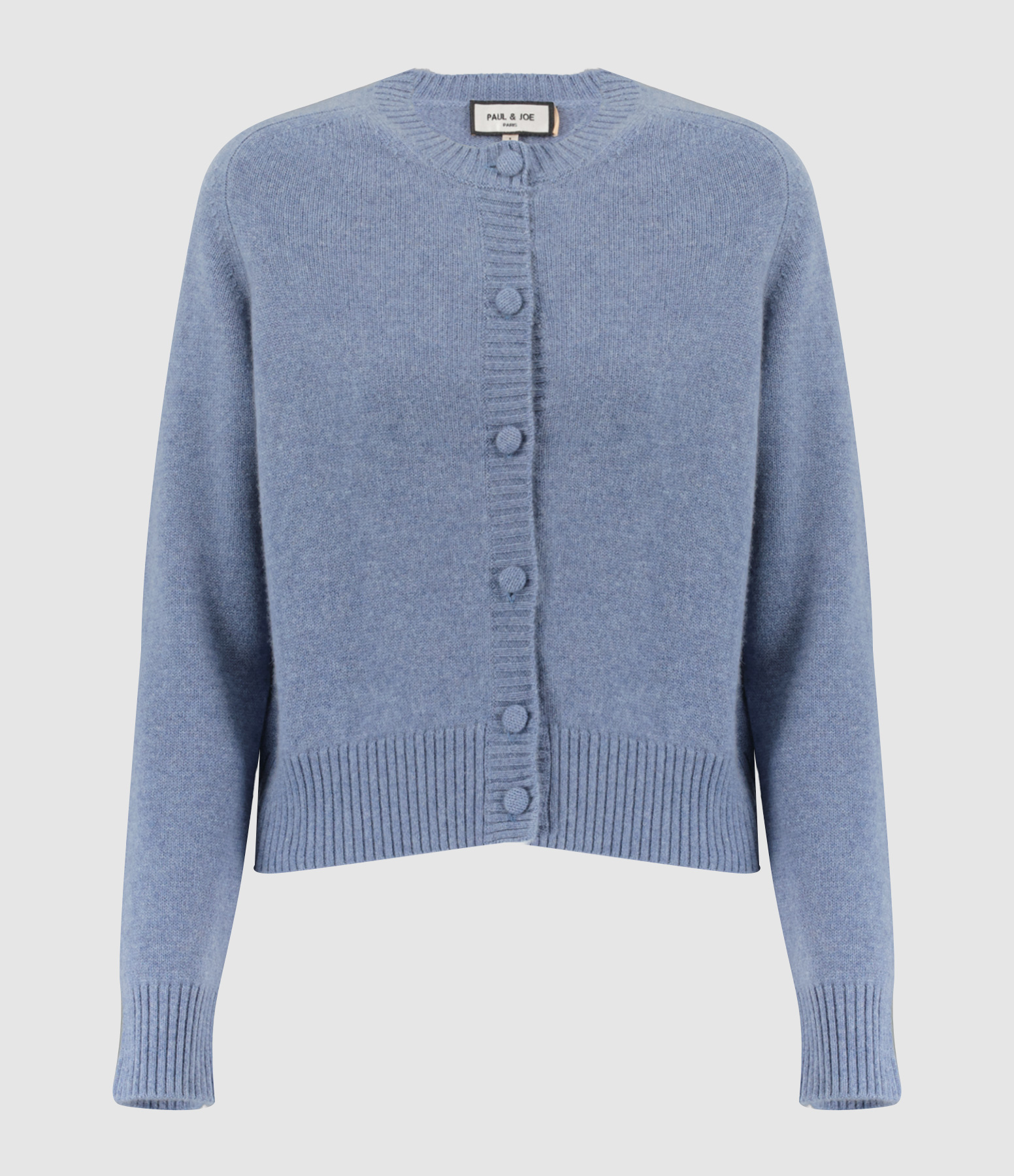 Cardigan Femme En Cachemire Et Polyester - Col Rond, Manches Longues, Doux Et Chaud, Automne/hiver