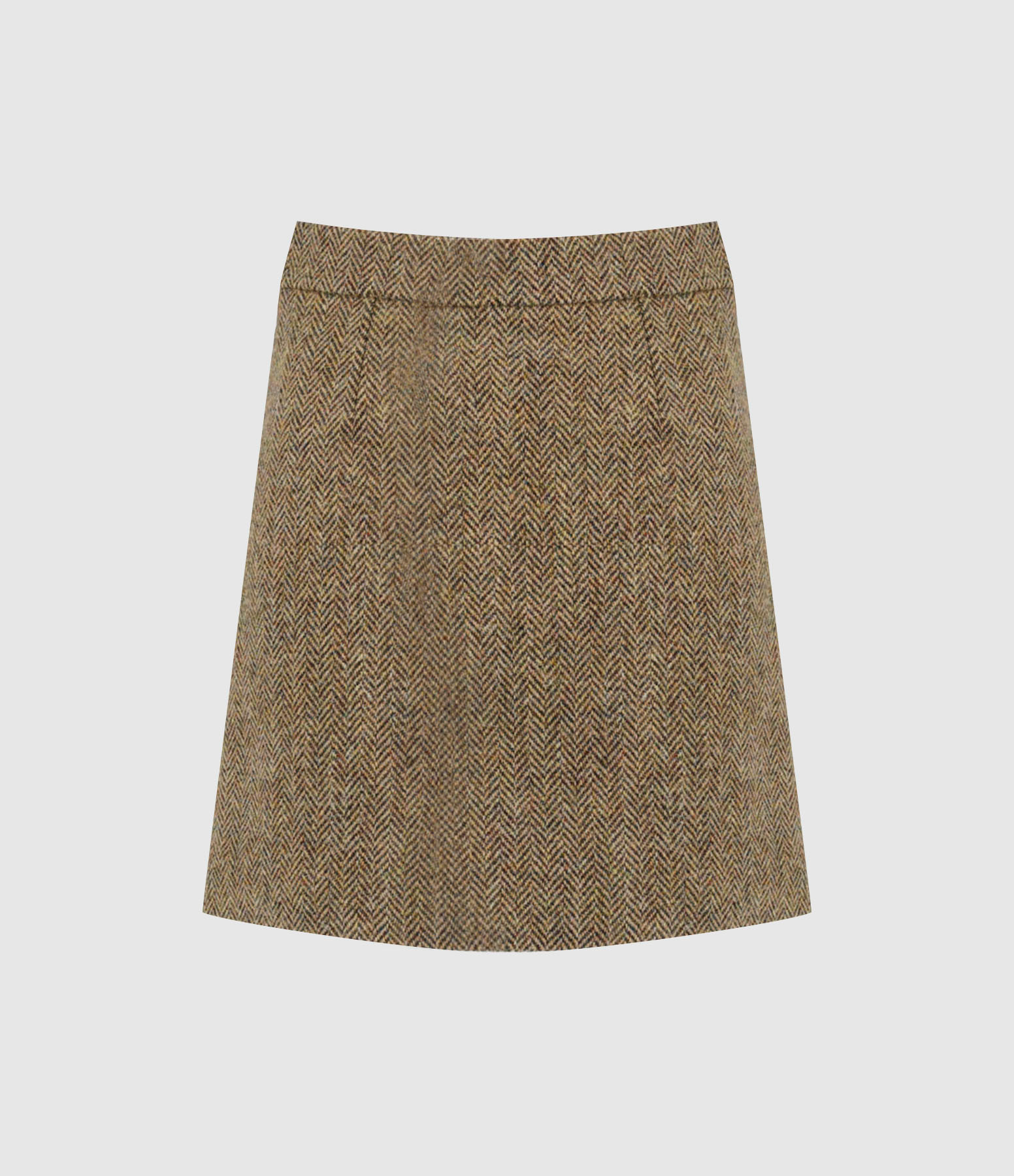 Jupe Joie Laine Marron