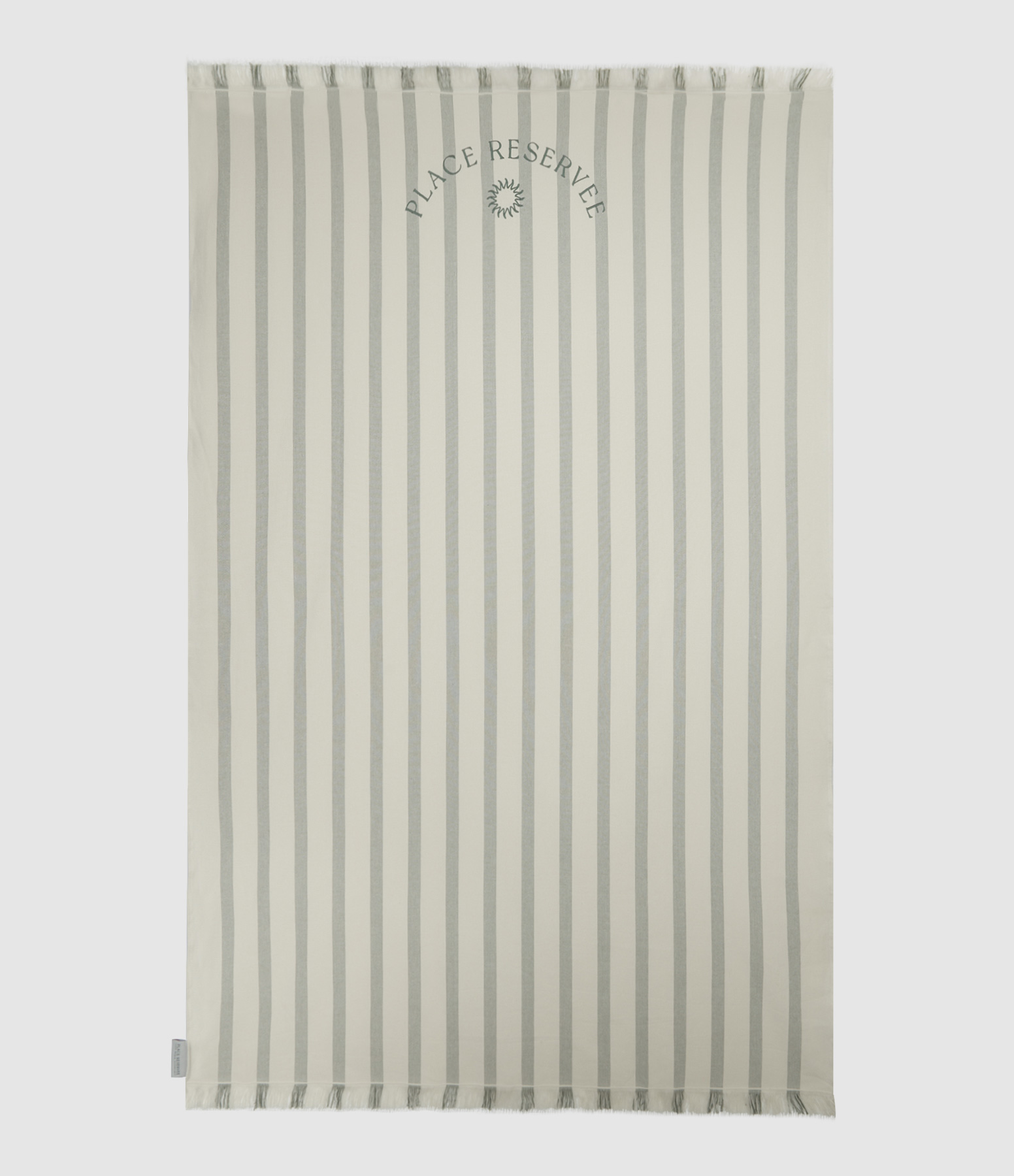 Drap de Plage Holiday Eucalyptus, 100x165 cm