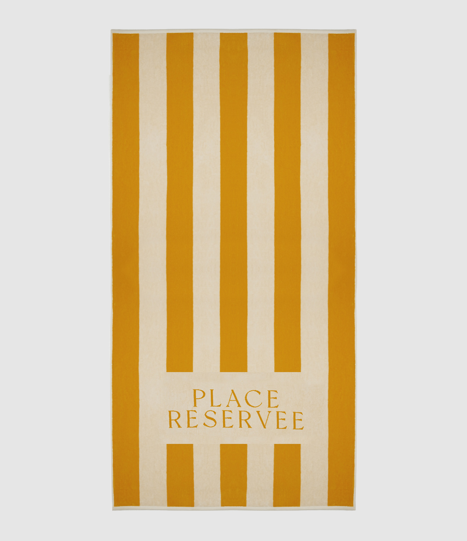 Drap de Plage Classic Gold, 100x200 cm
