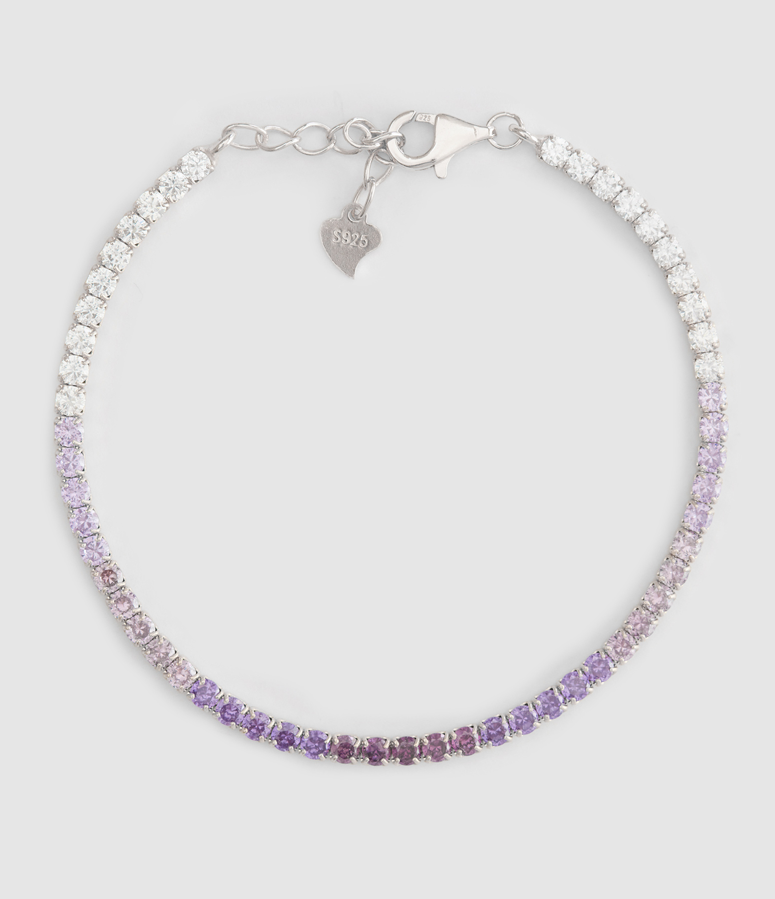 Bracelet Sea Argent Violet