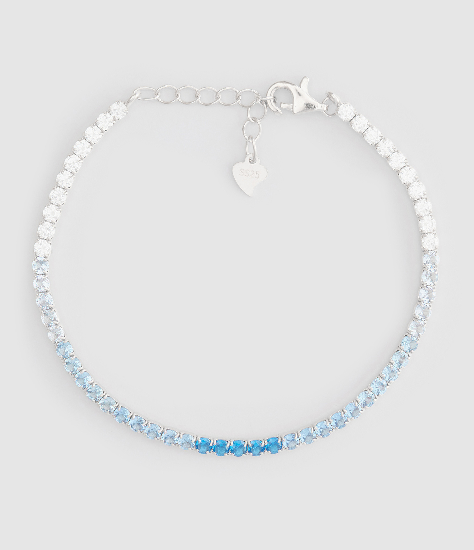 Bracelet Ocean Argent Bleu