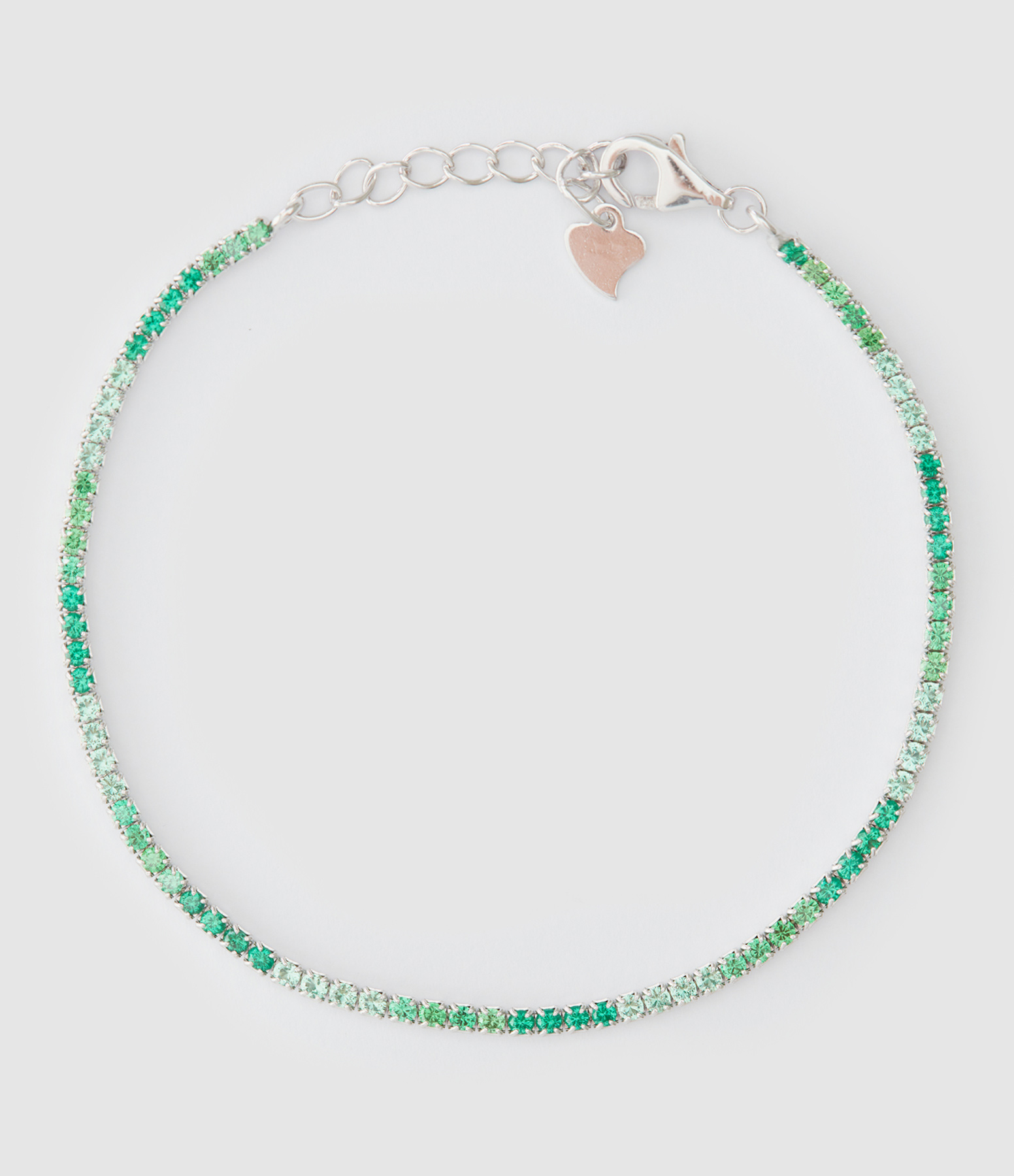 Bracelet Indiana Argent Vert