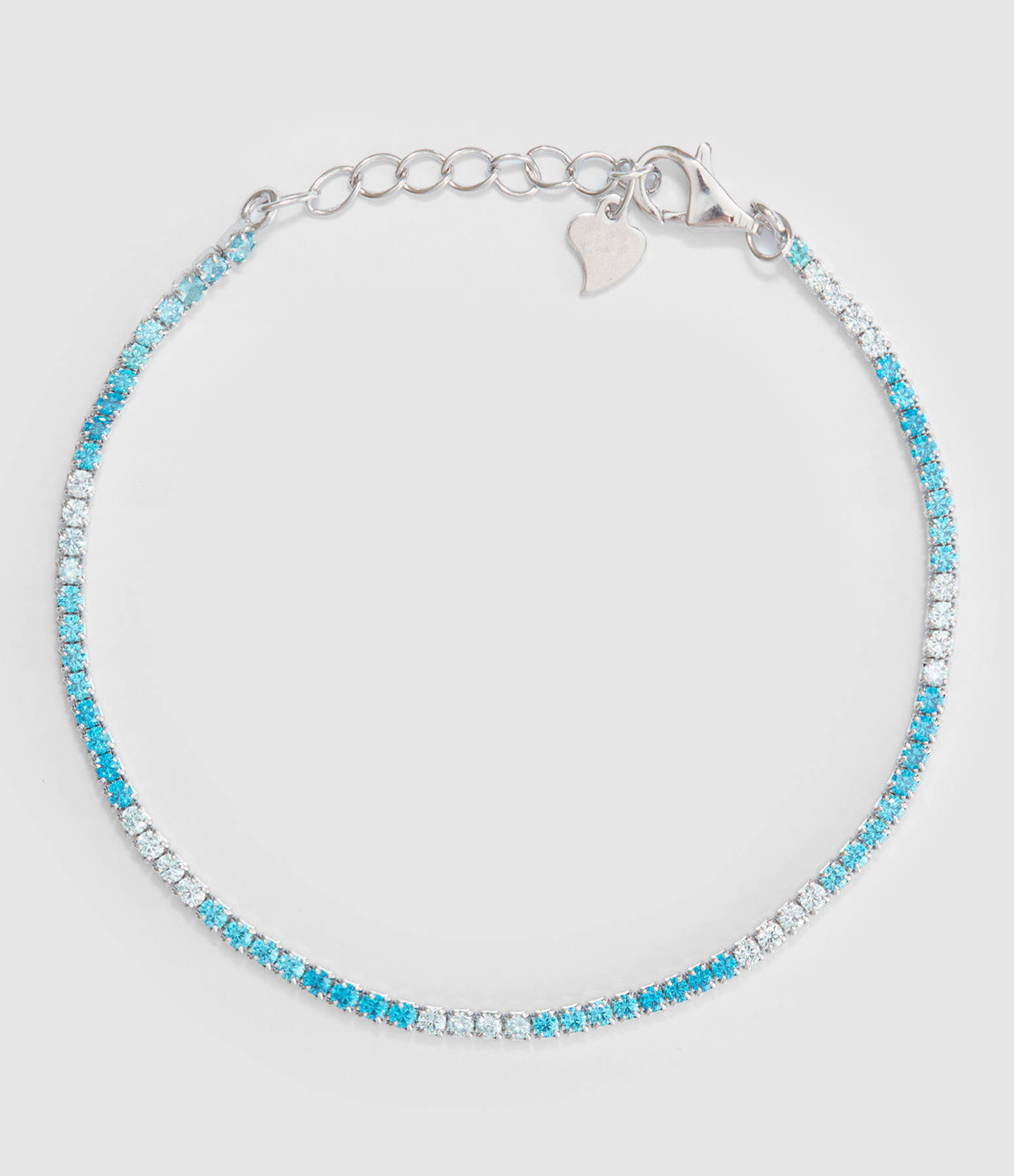 Bracelet Summer Argent Bleu