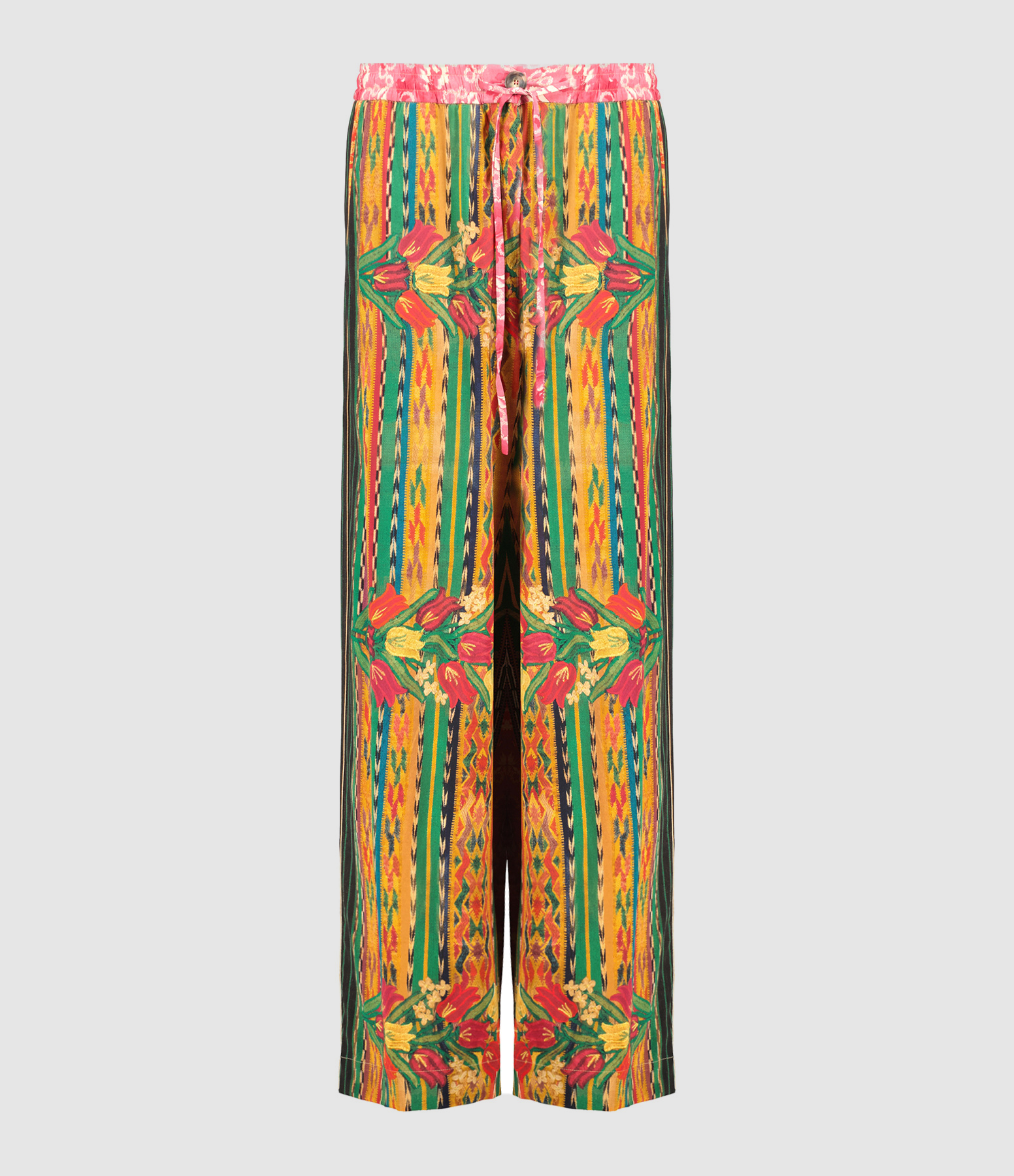 Pantalon Adanastr Soie Multicolore
