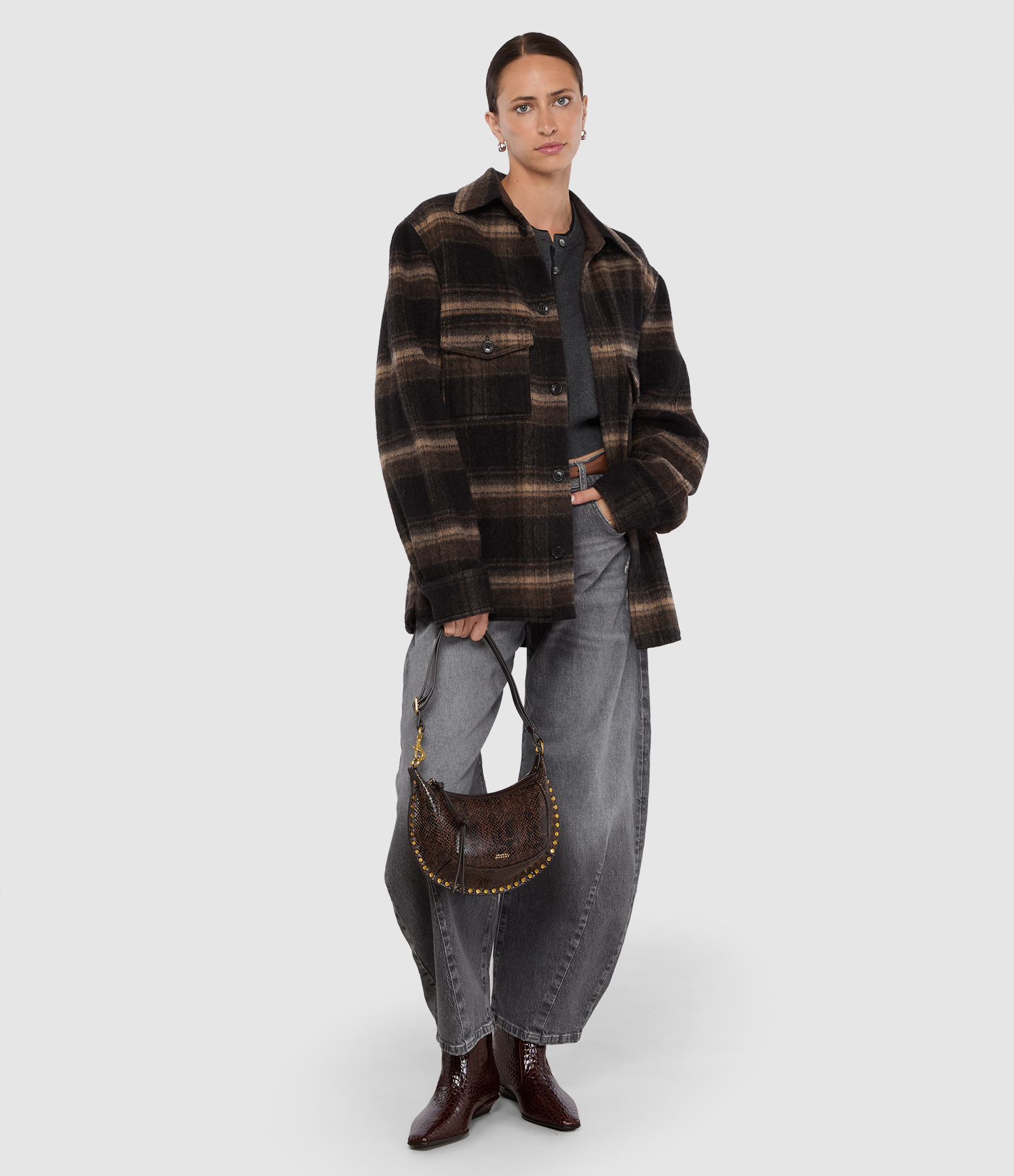Pantalon The O Shape Medium Grey