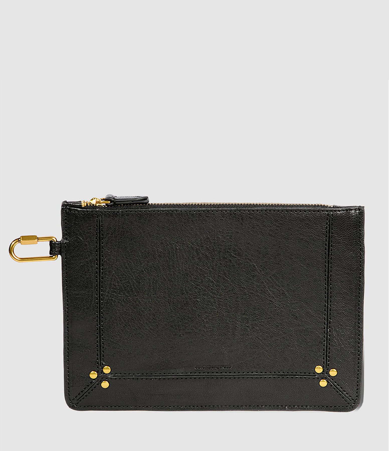 Pochette Popoche M Cuir Noir