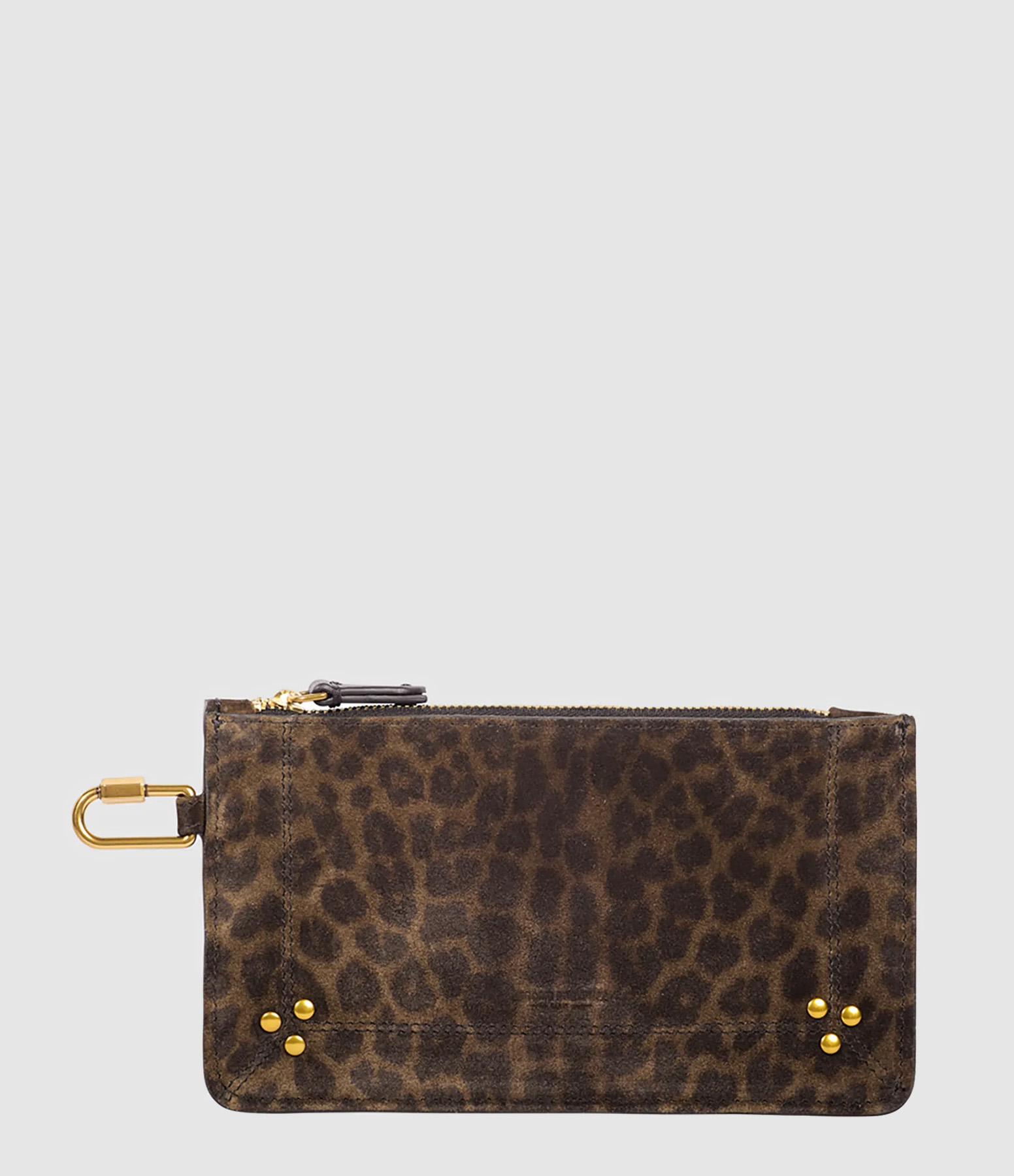 Pochette Popoche S Imprimé Léopard Kaki