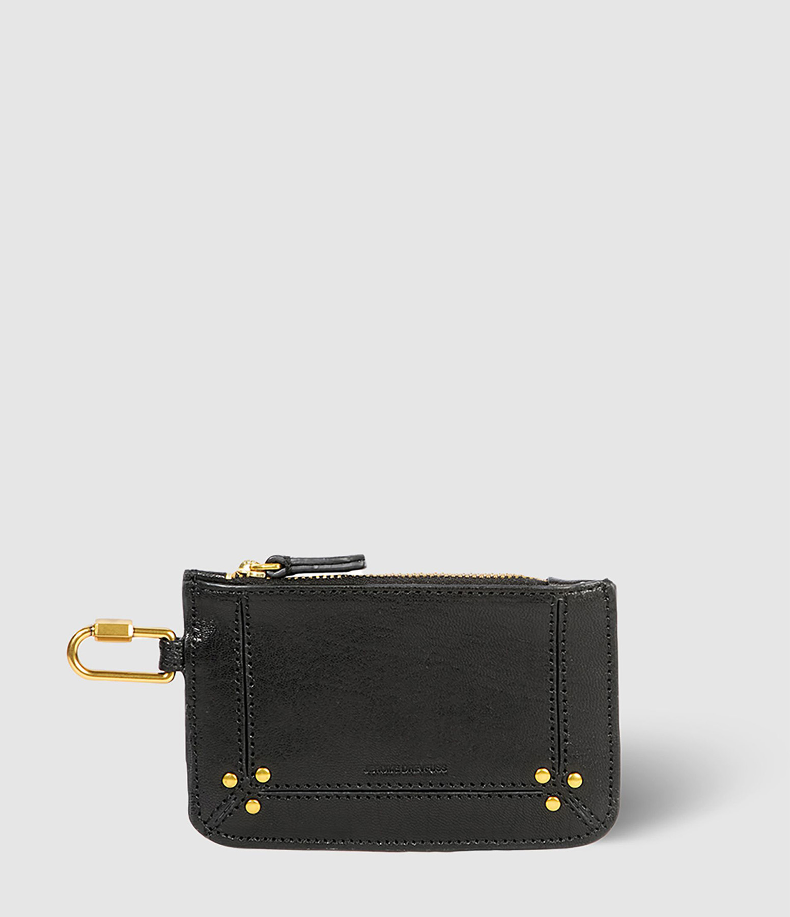Porte-monnaie Popoche XS Cuir Cuir Noir