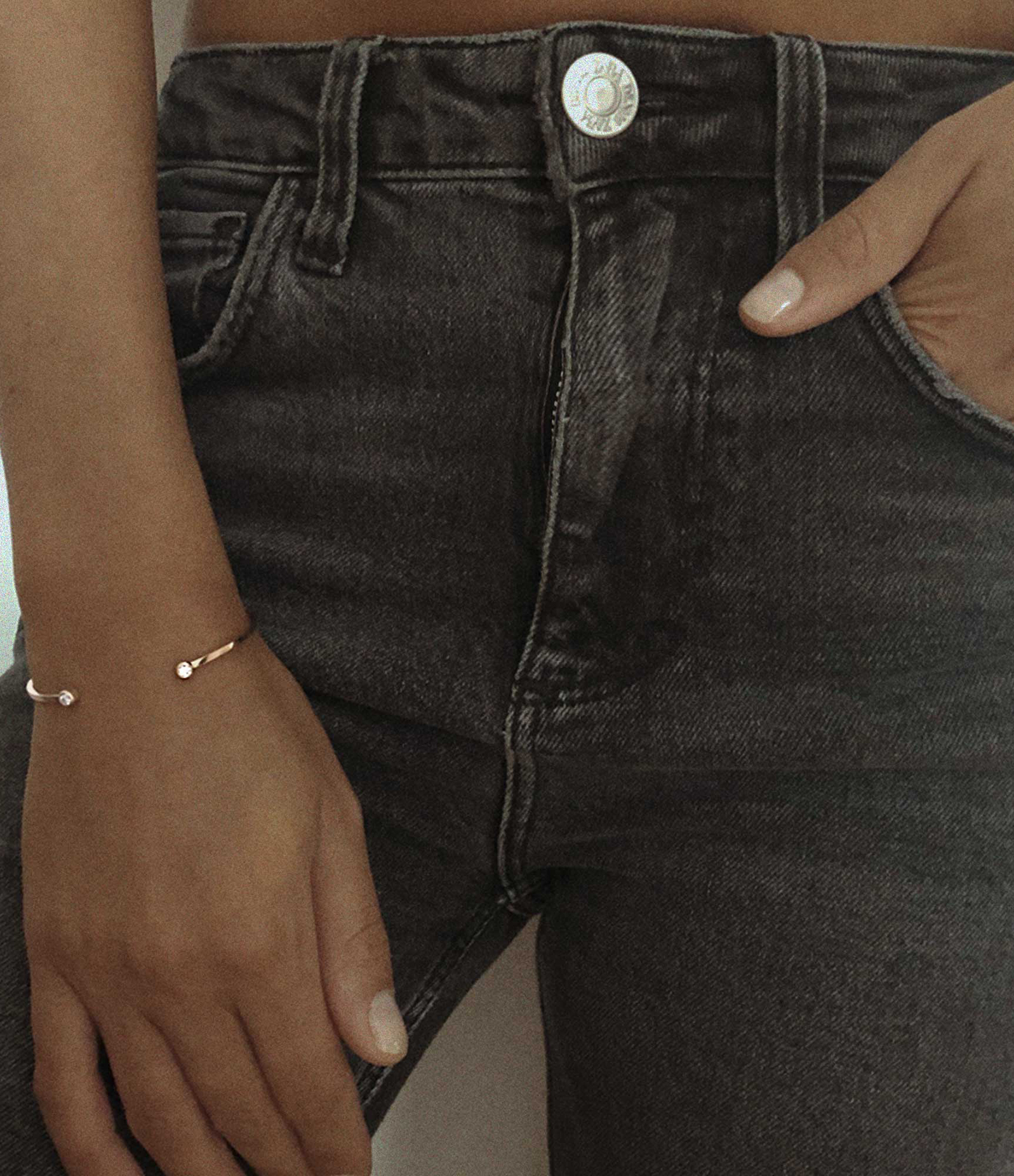 Jonc Mademoiselle Else Diamants Or Rose 