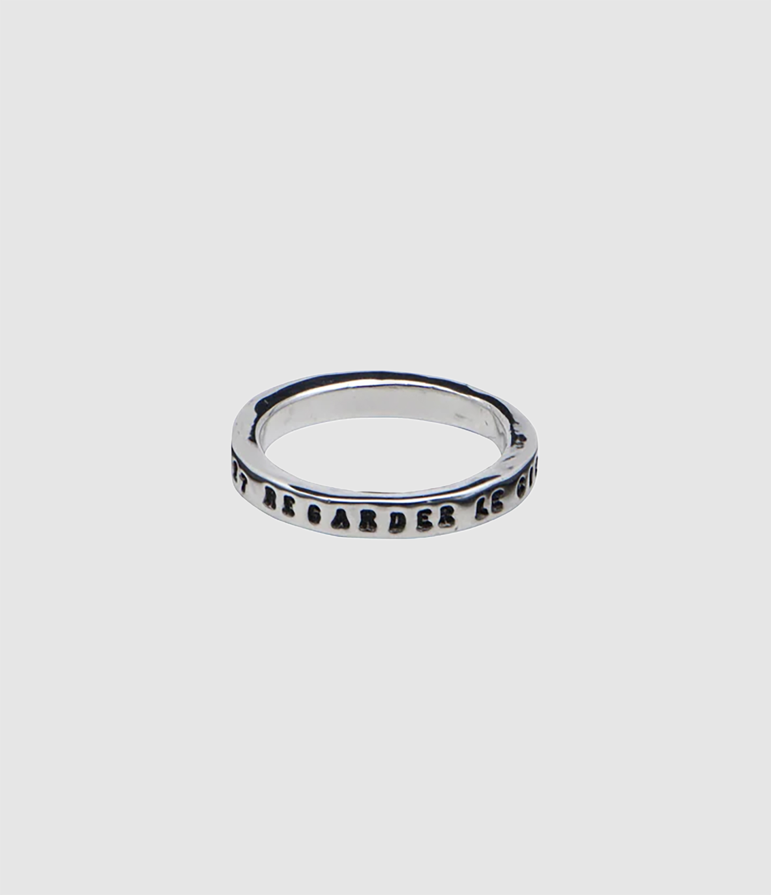 Bague Anneau S'asseoir Argent