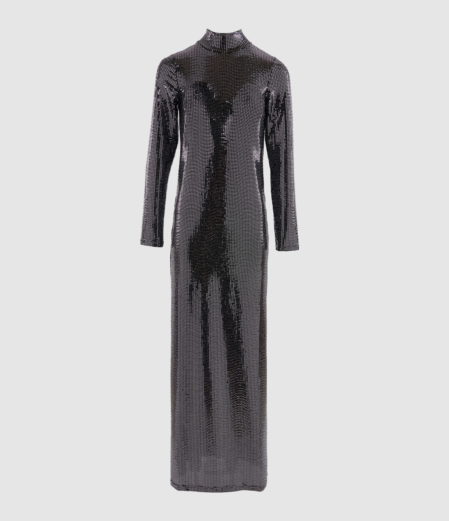 Robe Longue Bynes Gunmetal Silver