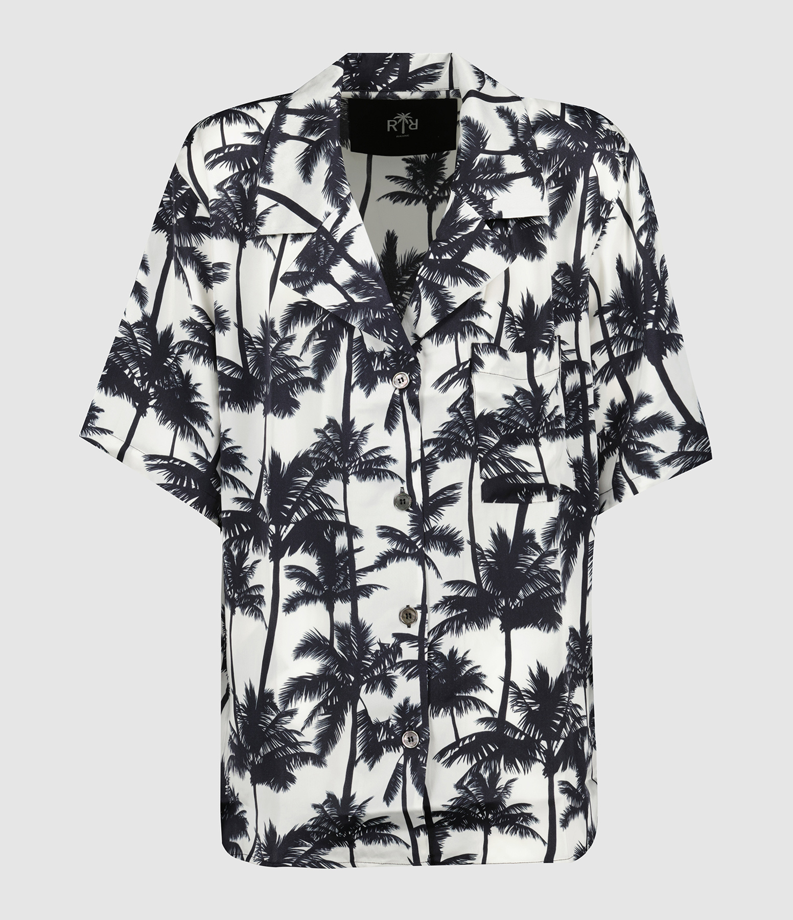 Chemise Nichol Off White Shadow Palm