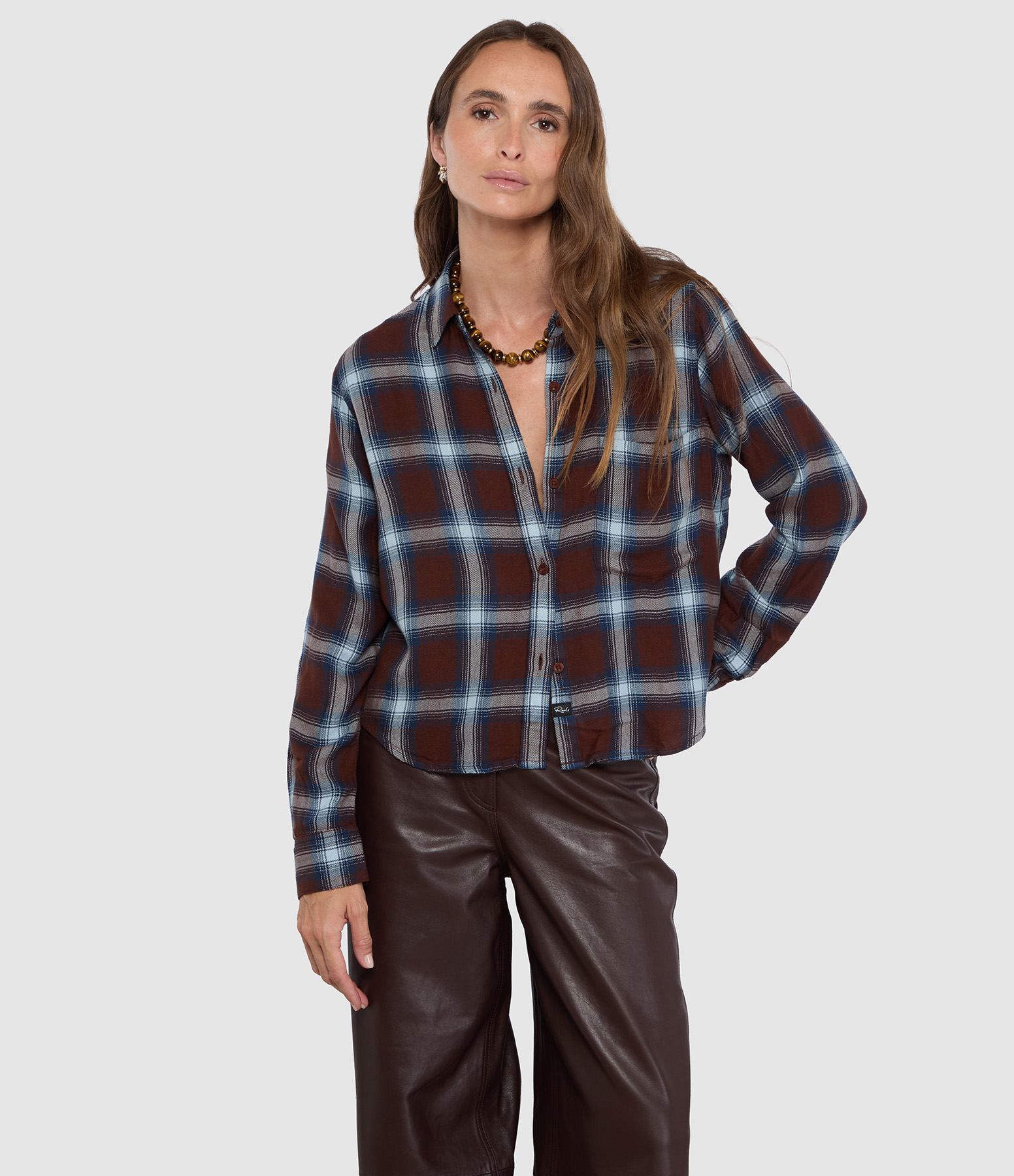 Chemise Malin Espresso Indigo