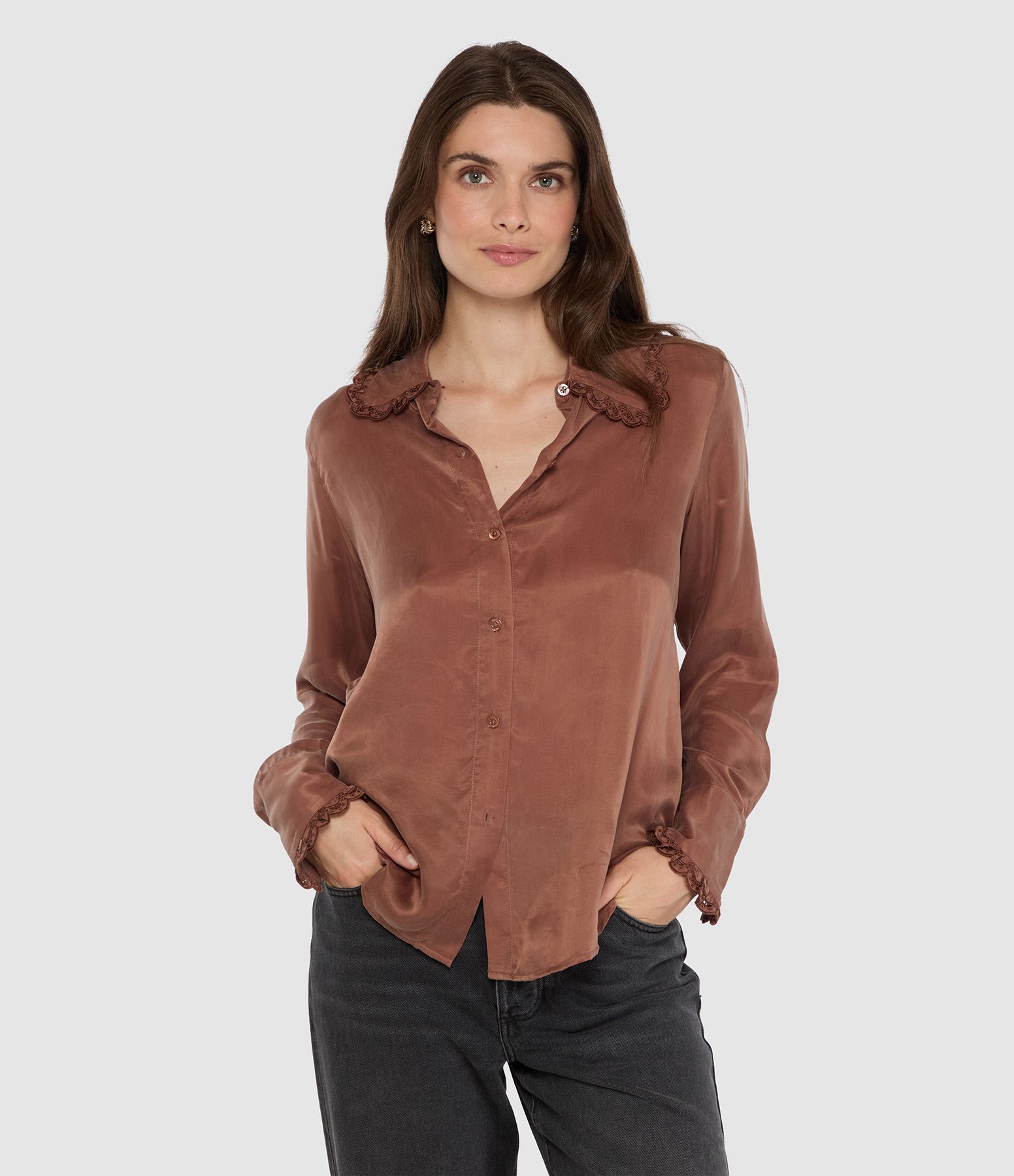 Chemise Beatrix Cinnamon
