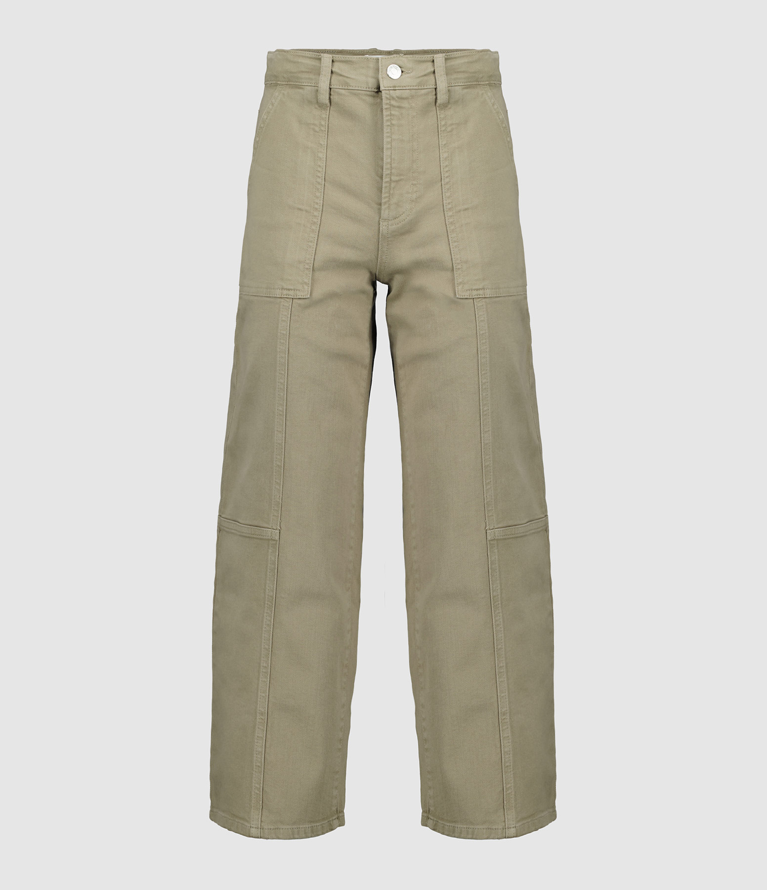 Pantalon Getty Crop Utility Washed Olive