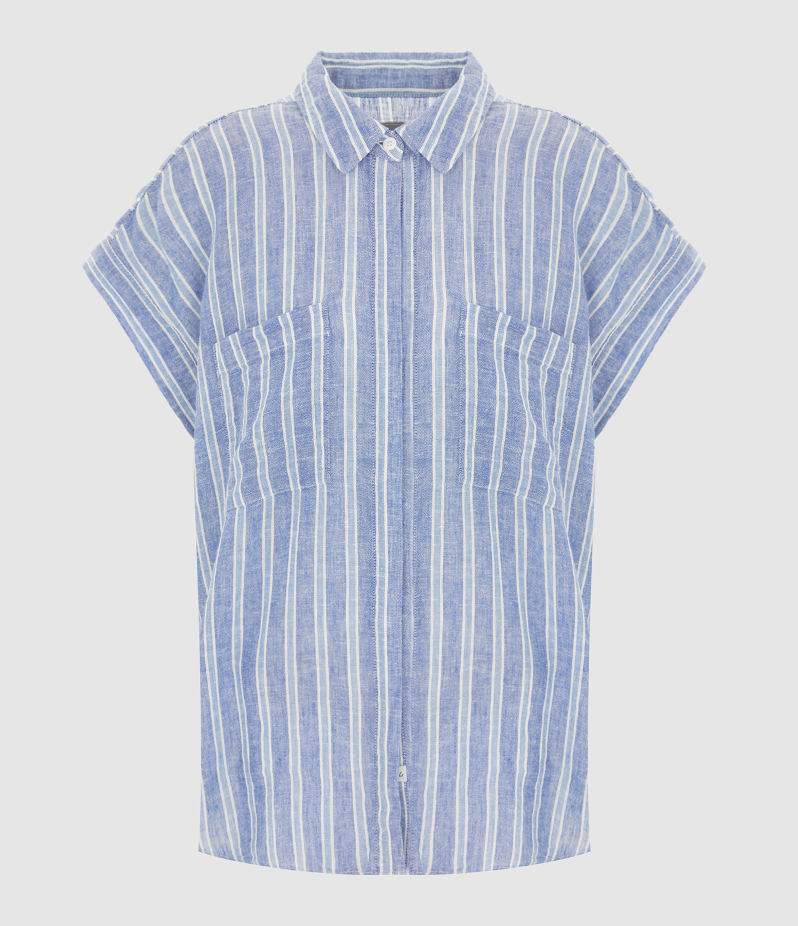 Chemise Manches Courtes Cito Lake View Stripe