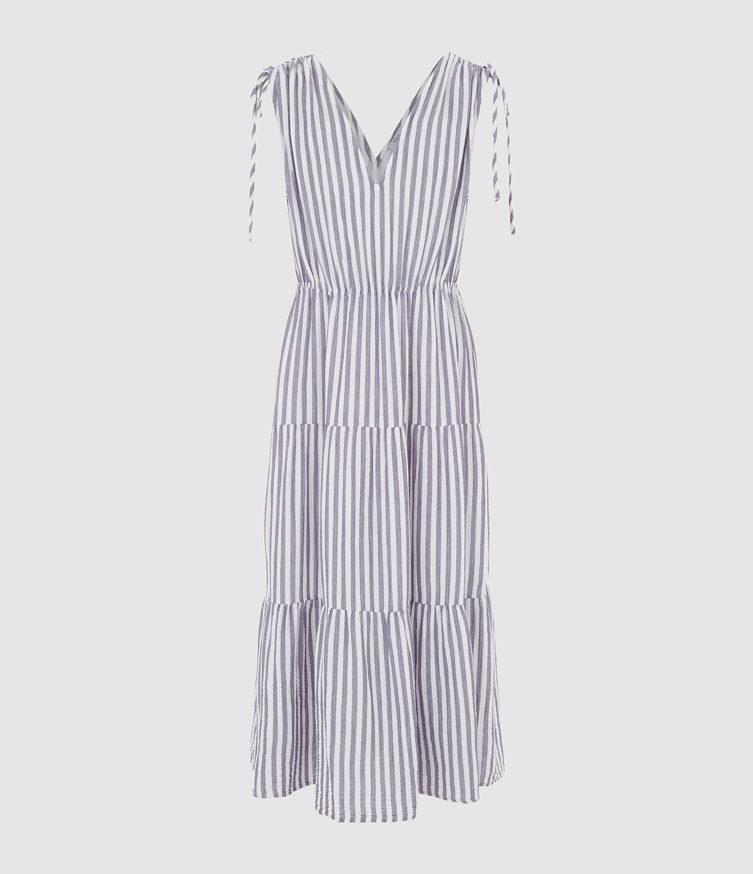 Robe Sans Manches Suzette Admiral Stripe