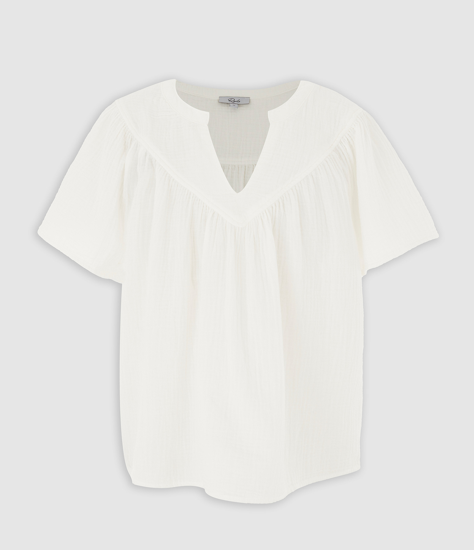 Blouse Manches Courtes Sayer White