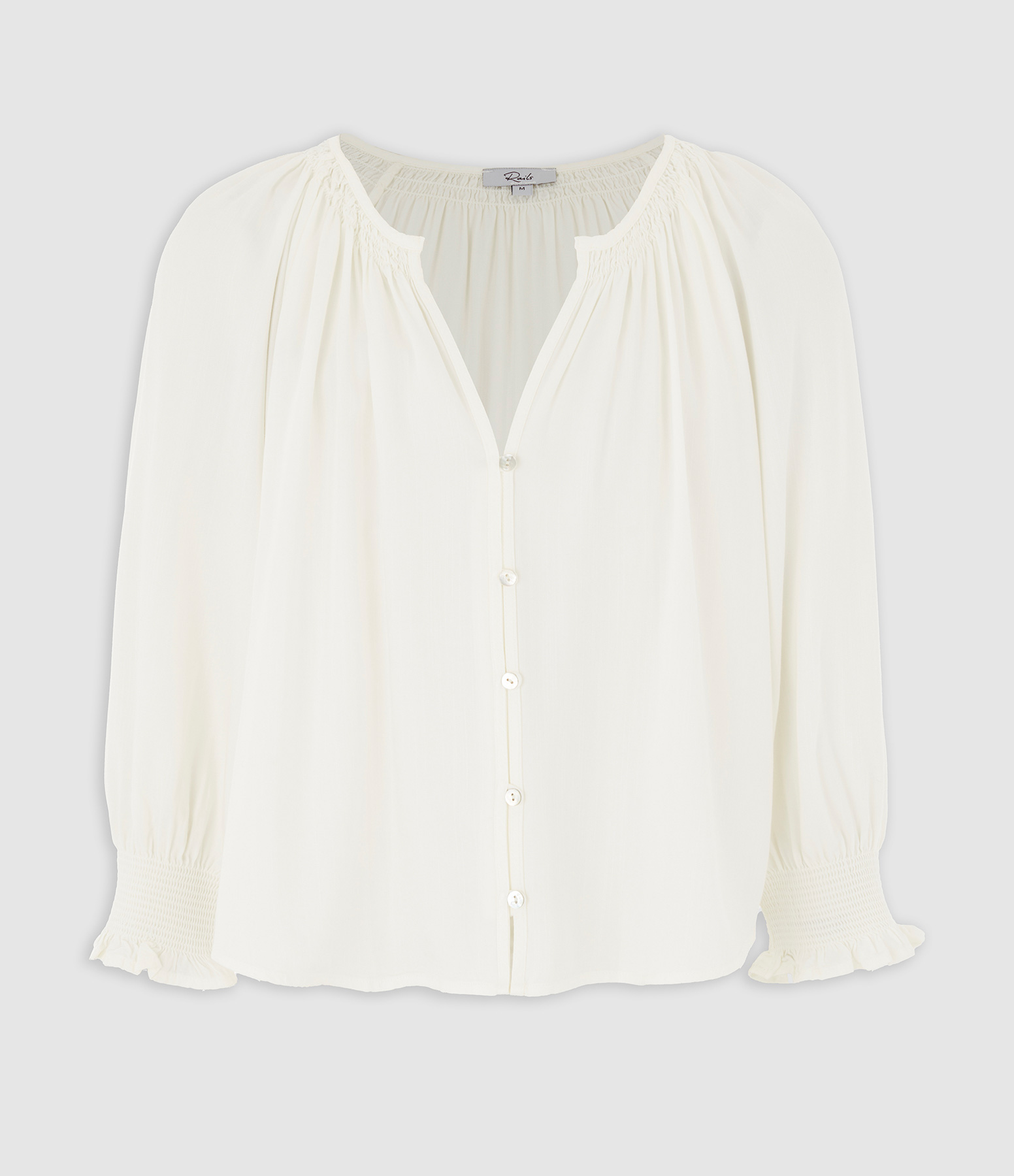 Blouse Manches 3/4 Mariah White