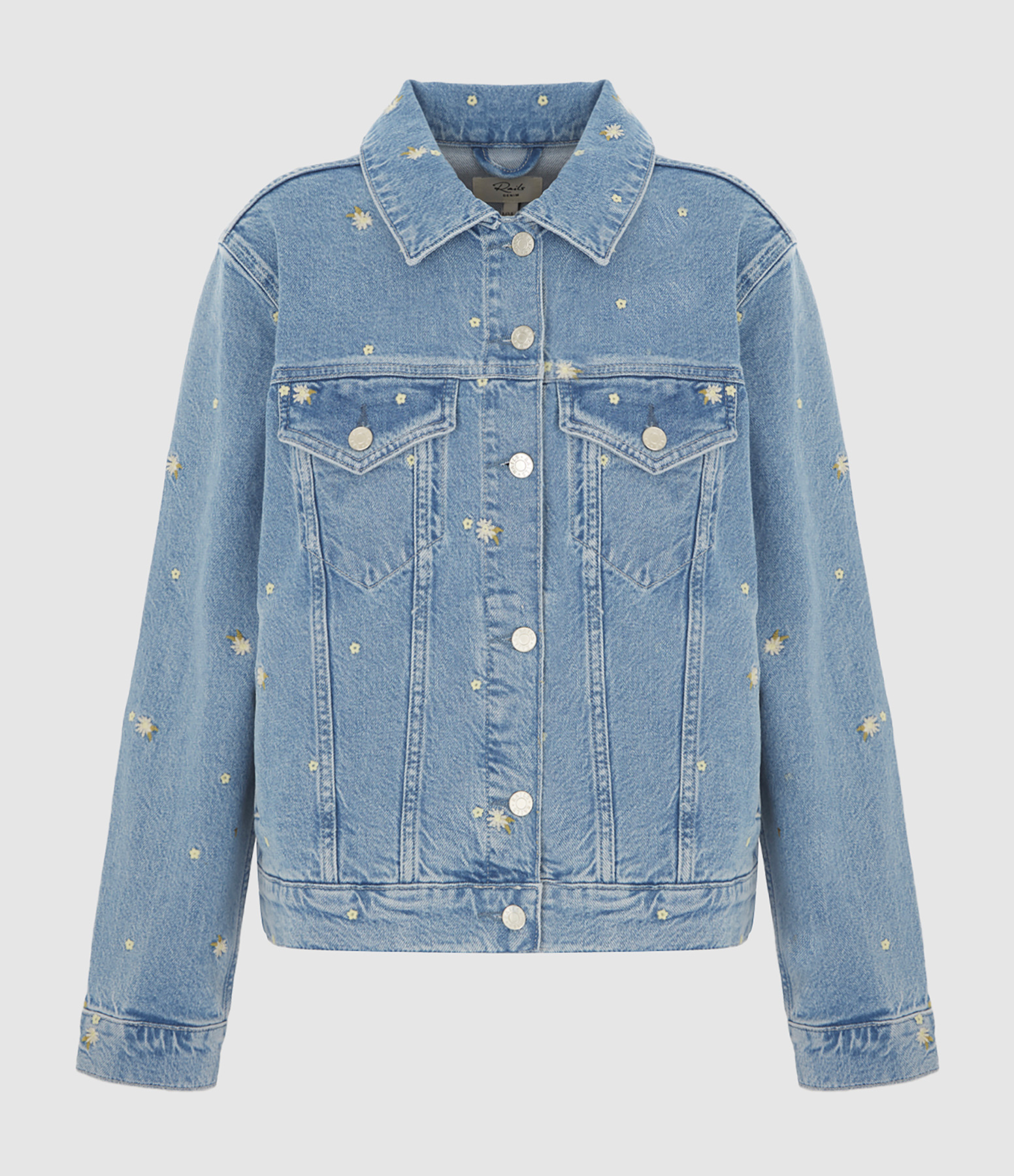 Veste Jean Mulholland Indigo Floral