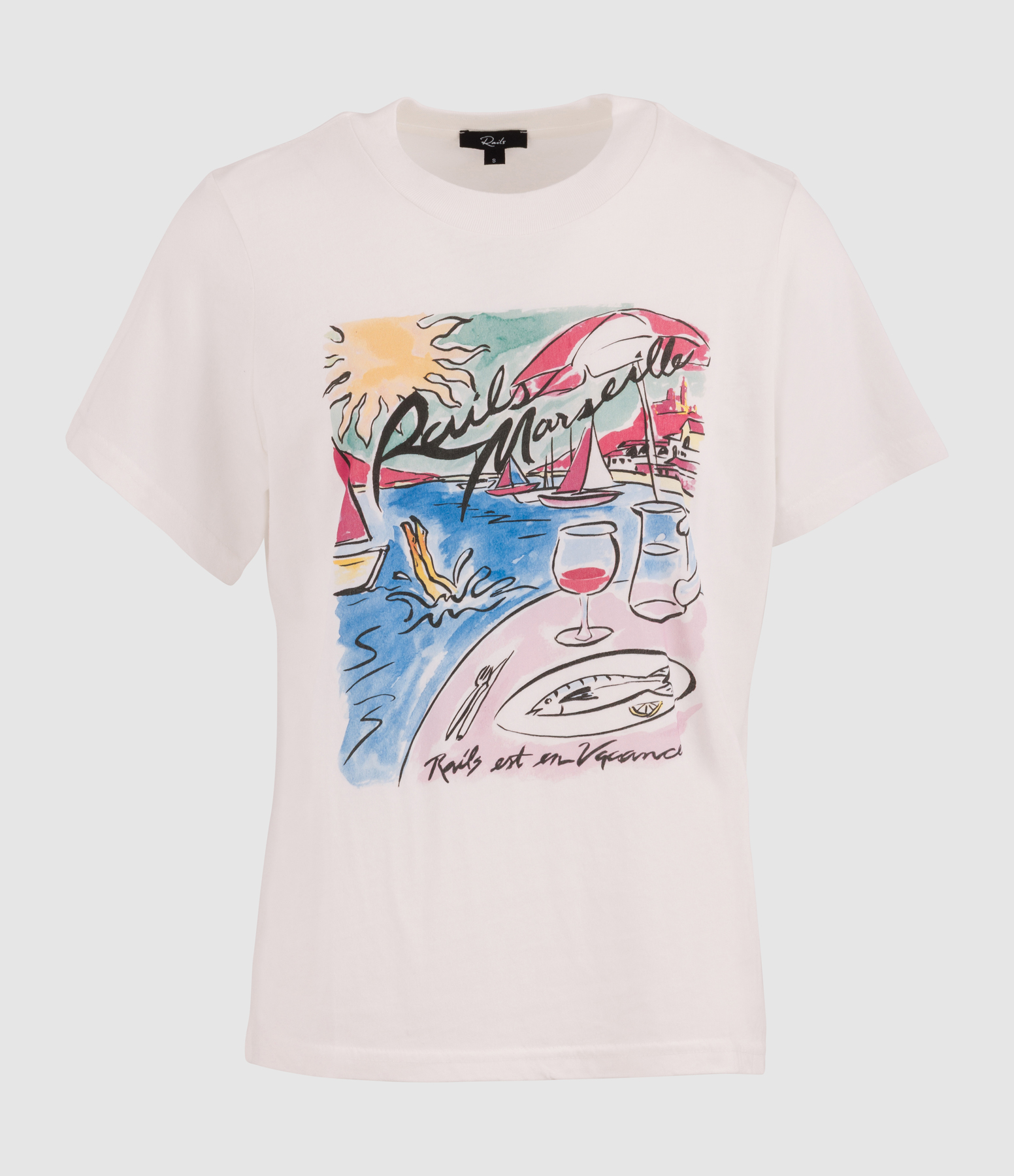 Tee Shirt Boyfriend Rails Marseille