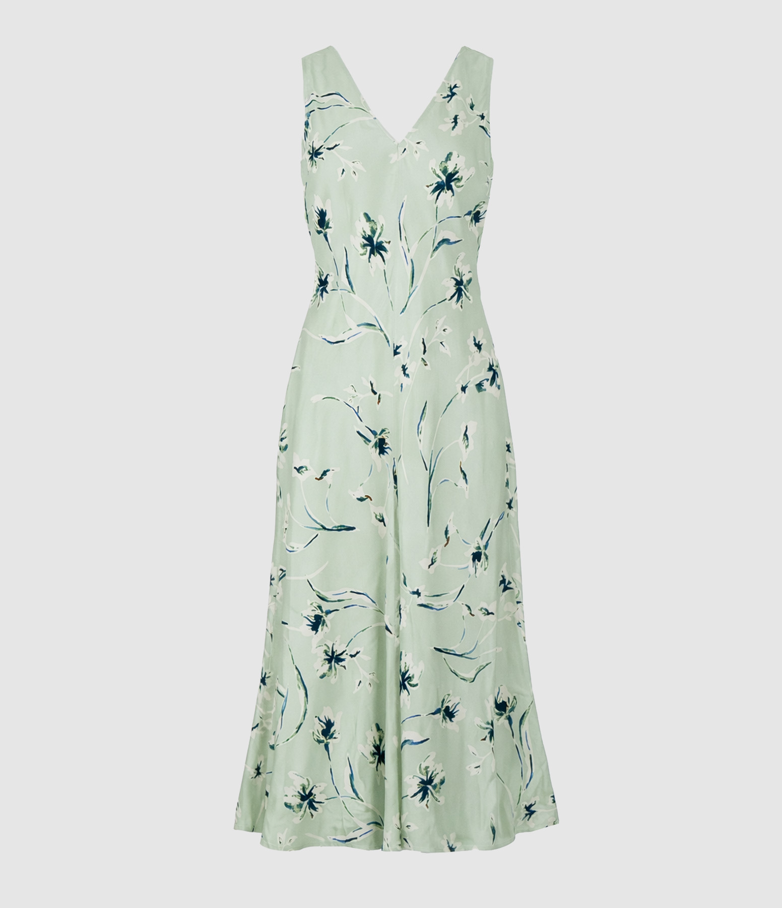 Robe Camellia Mint Linnea