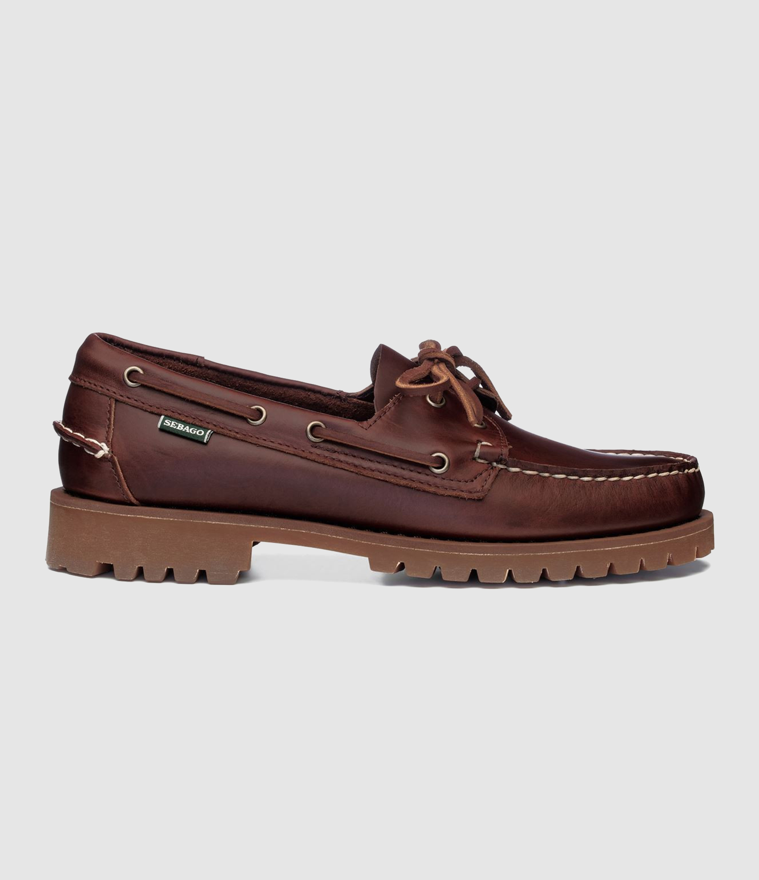 Mocassins Ranger Waxy Woman Cuir Brown-Gum-Brown D