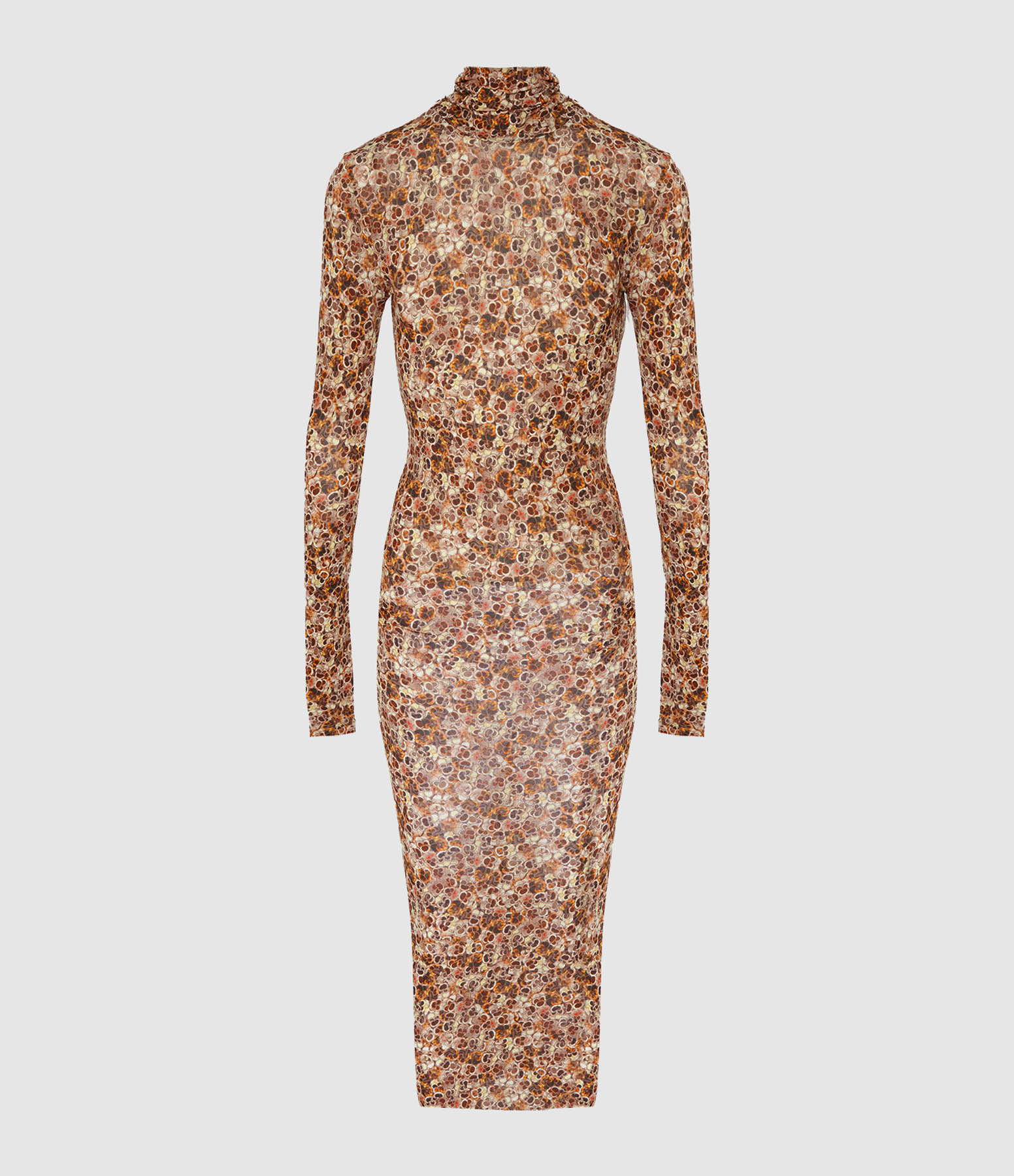 Robe Longue Vanessa Marron