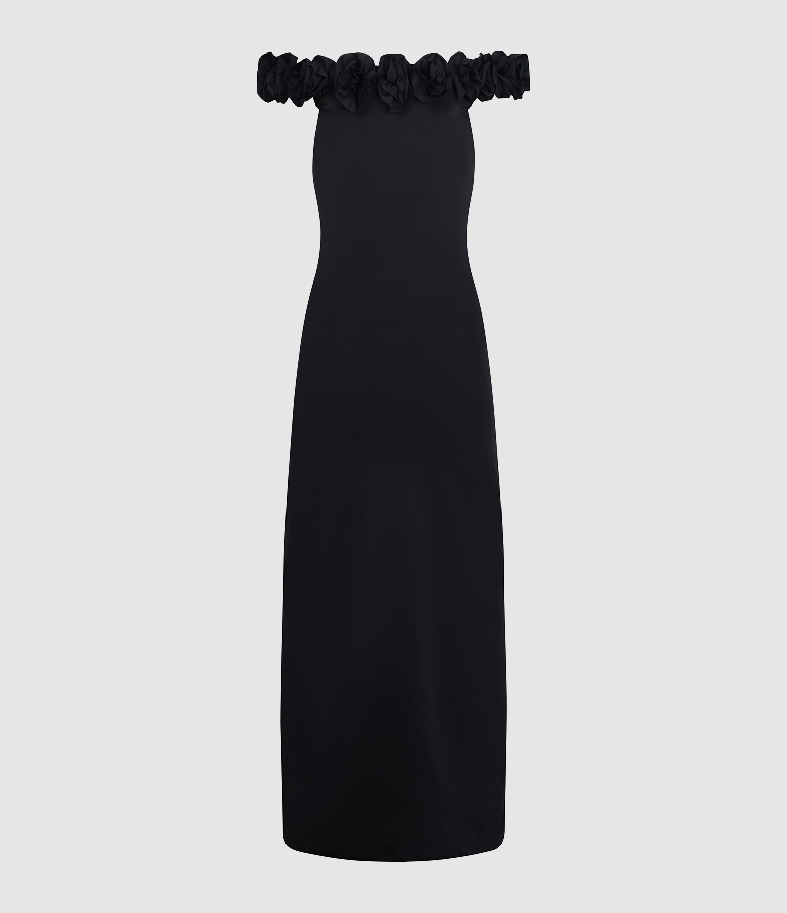 Robe Longue Begonia Noir