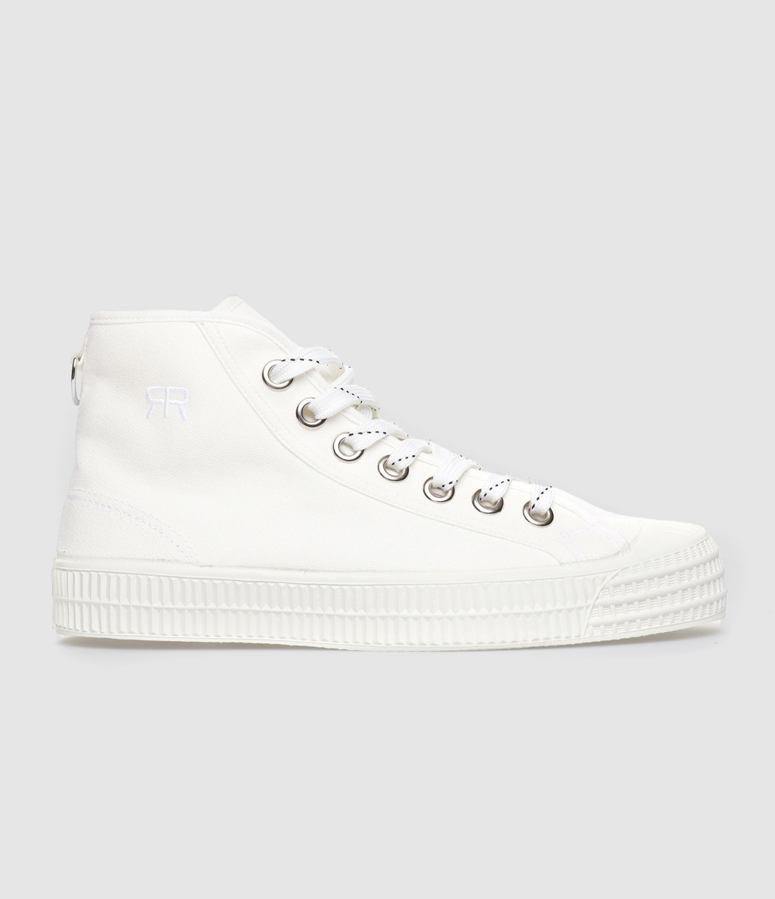 Baskets Coton Organique Blanc