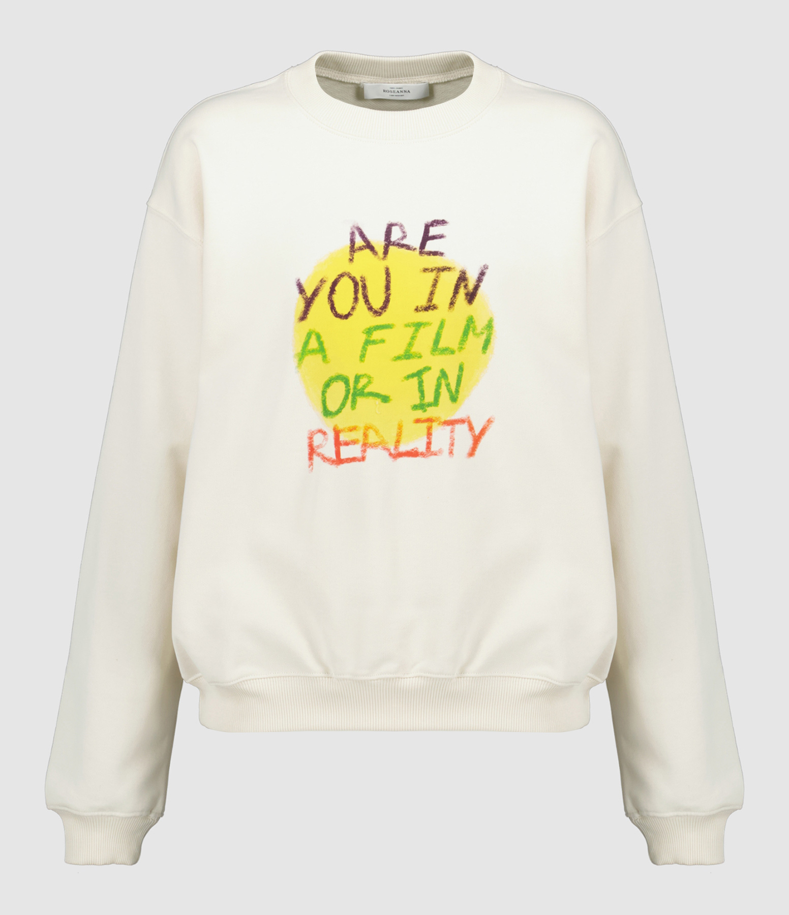 Sweatshirt Louisreality Lait
