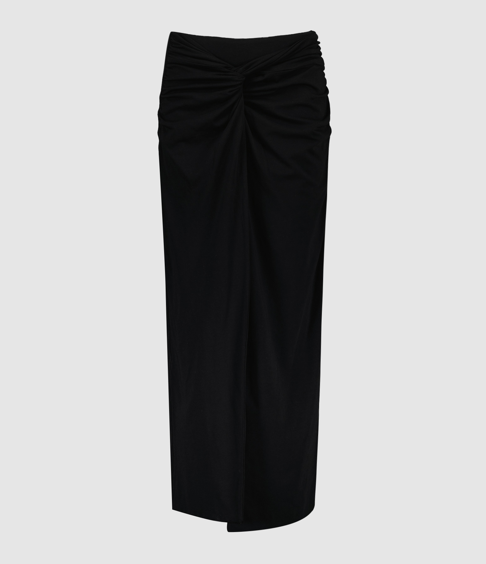 Jupe Fitted Twisted Black