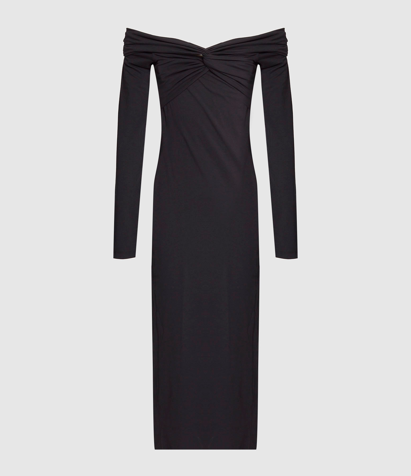 Robe Off Shoulder Black